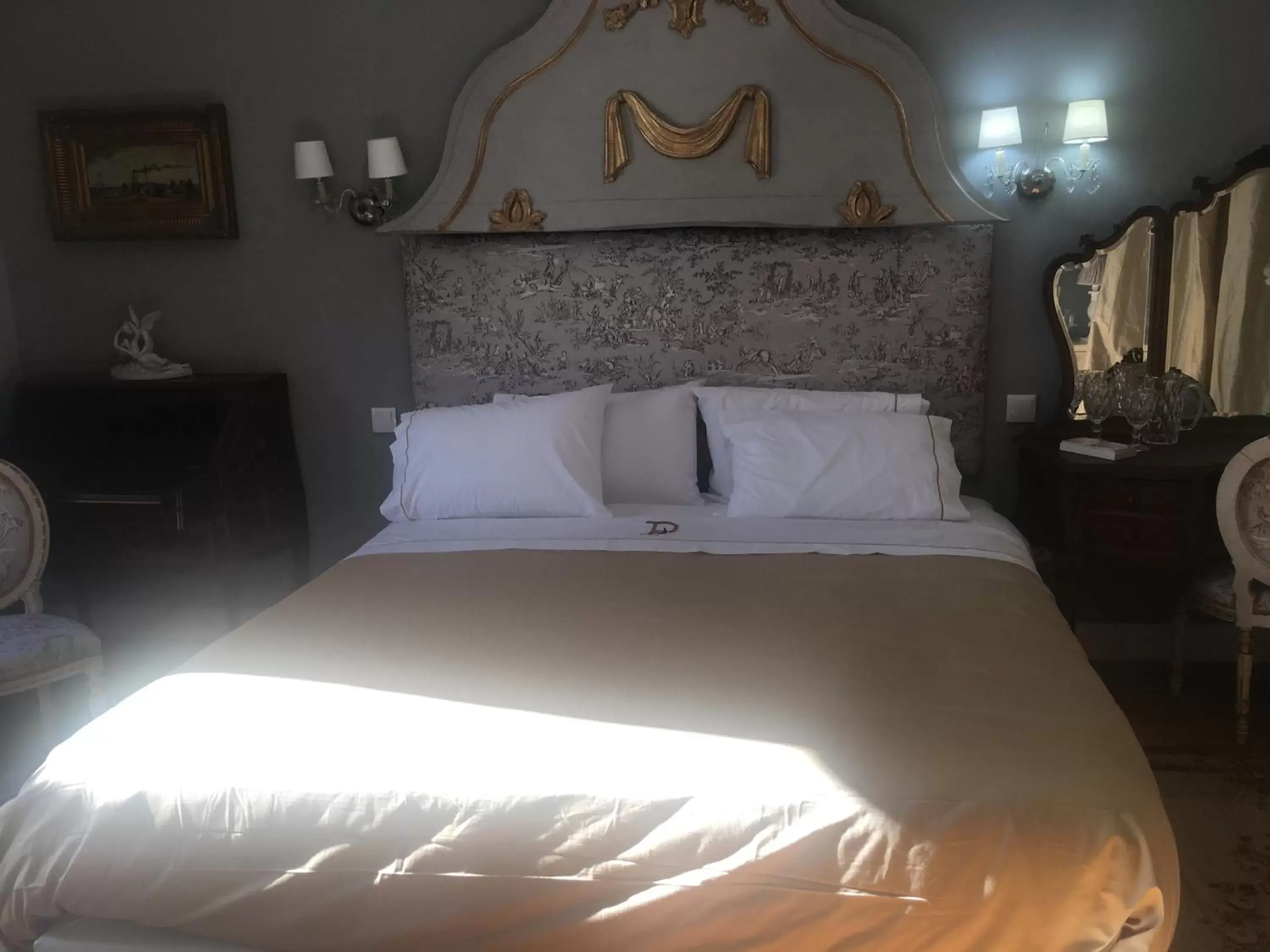 Bed in Palacete Encanto Maior