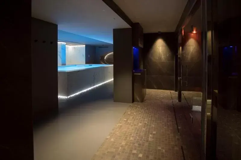 Bathroom in Valentino Resort