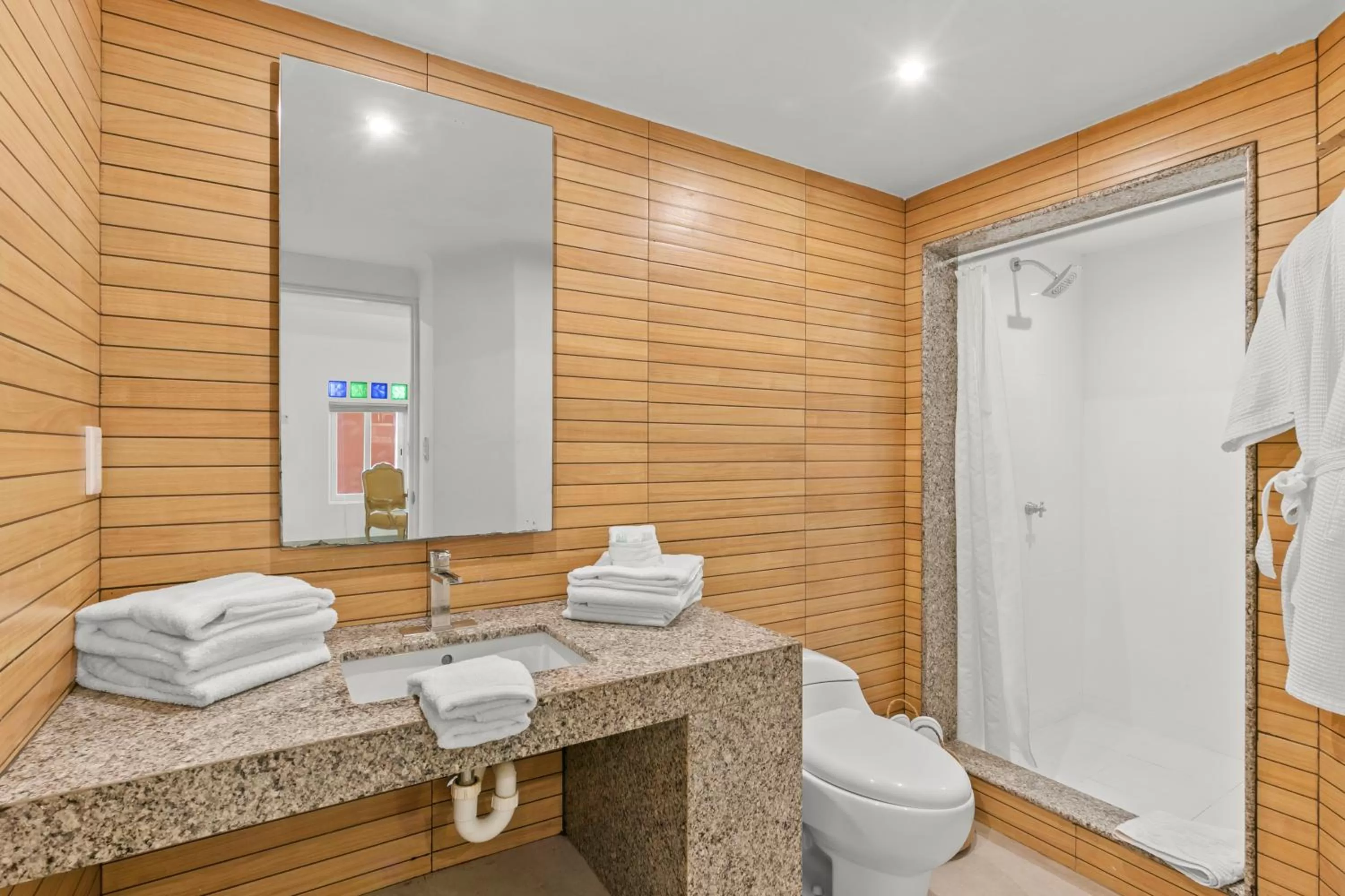 Bathroom in Casa Tortugas Boutique Hotel - CANCUN Hidden Gem