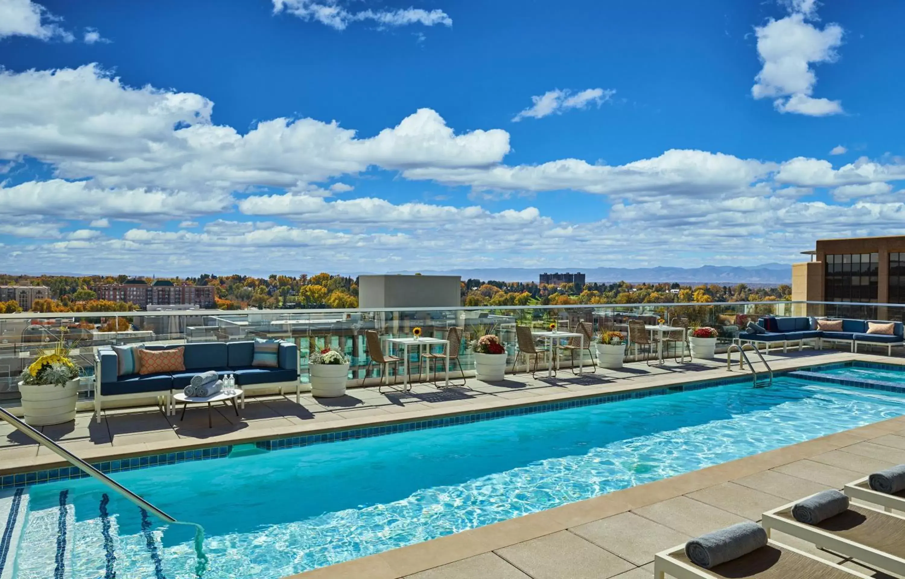 Swimming Pool in Halcyon - A Hotel in Cherry Creek