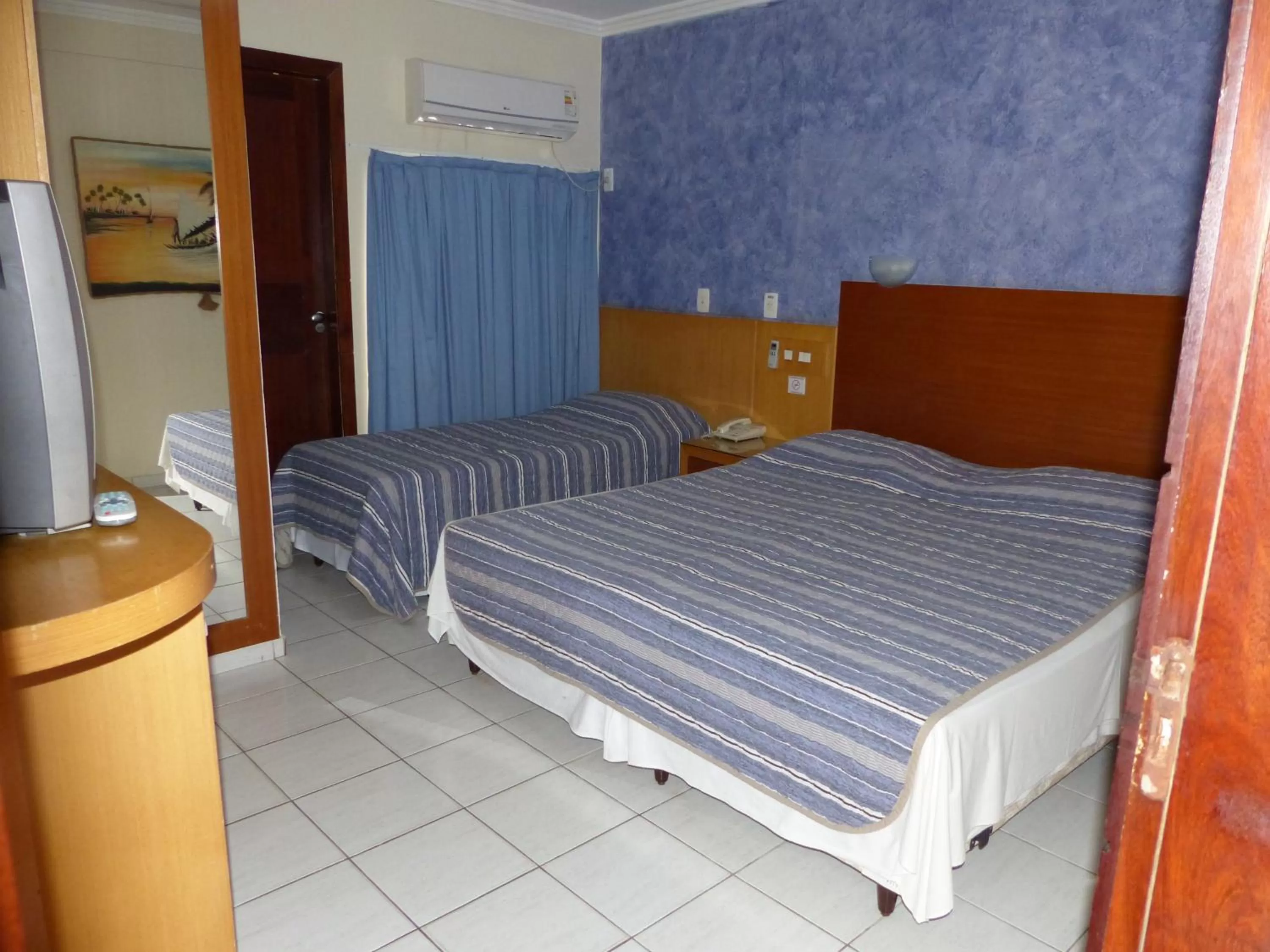 Bed in Hotel Pousada Azzurra