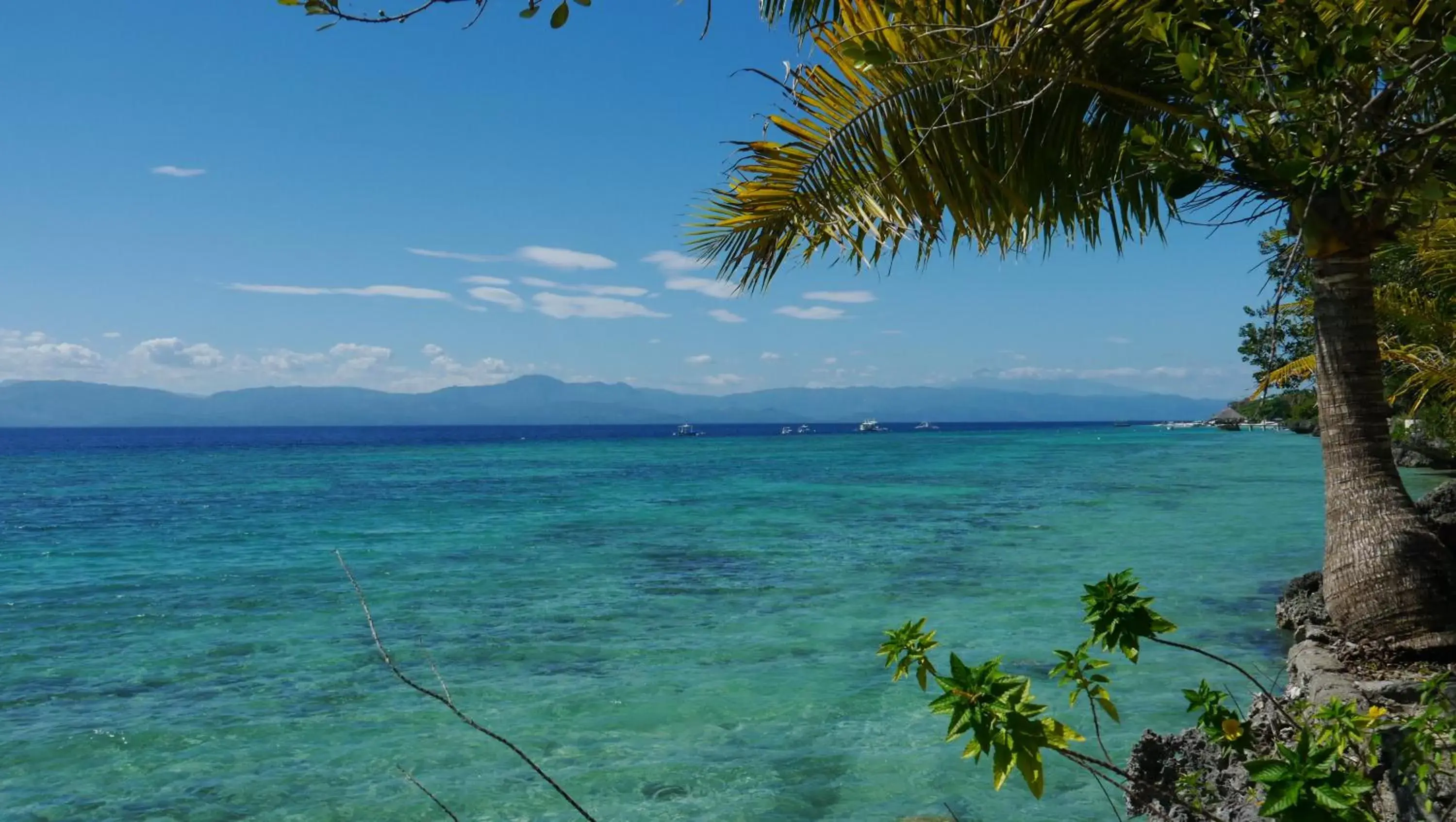 Sea view in Moalboal T Breeze Coastal Resort Sea view in Moalboal T Breeze Coastal Resort