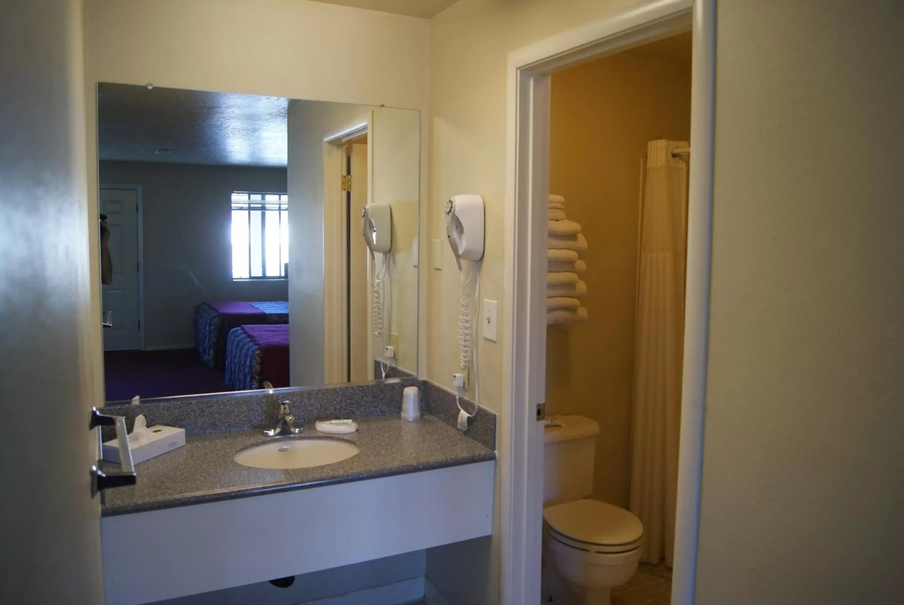 Bathroom in Travelers Motel