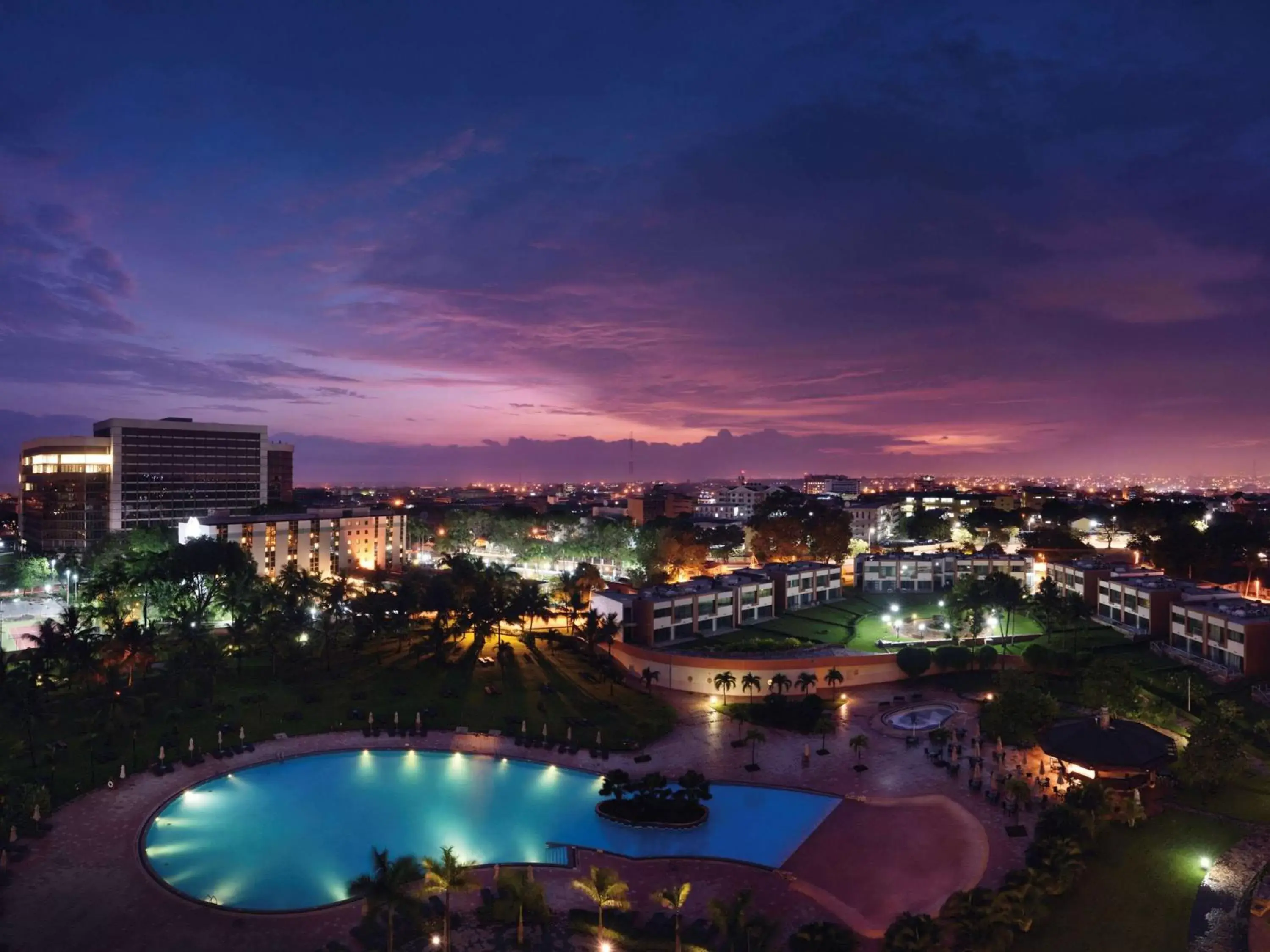 Property building, Pool View in Mövenpick Ambassador Hotel Accra