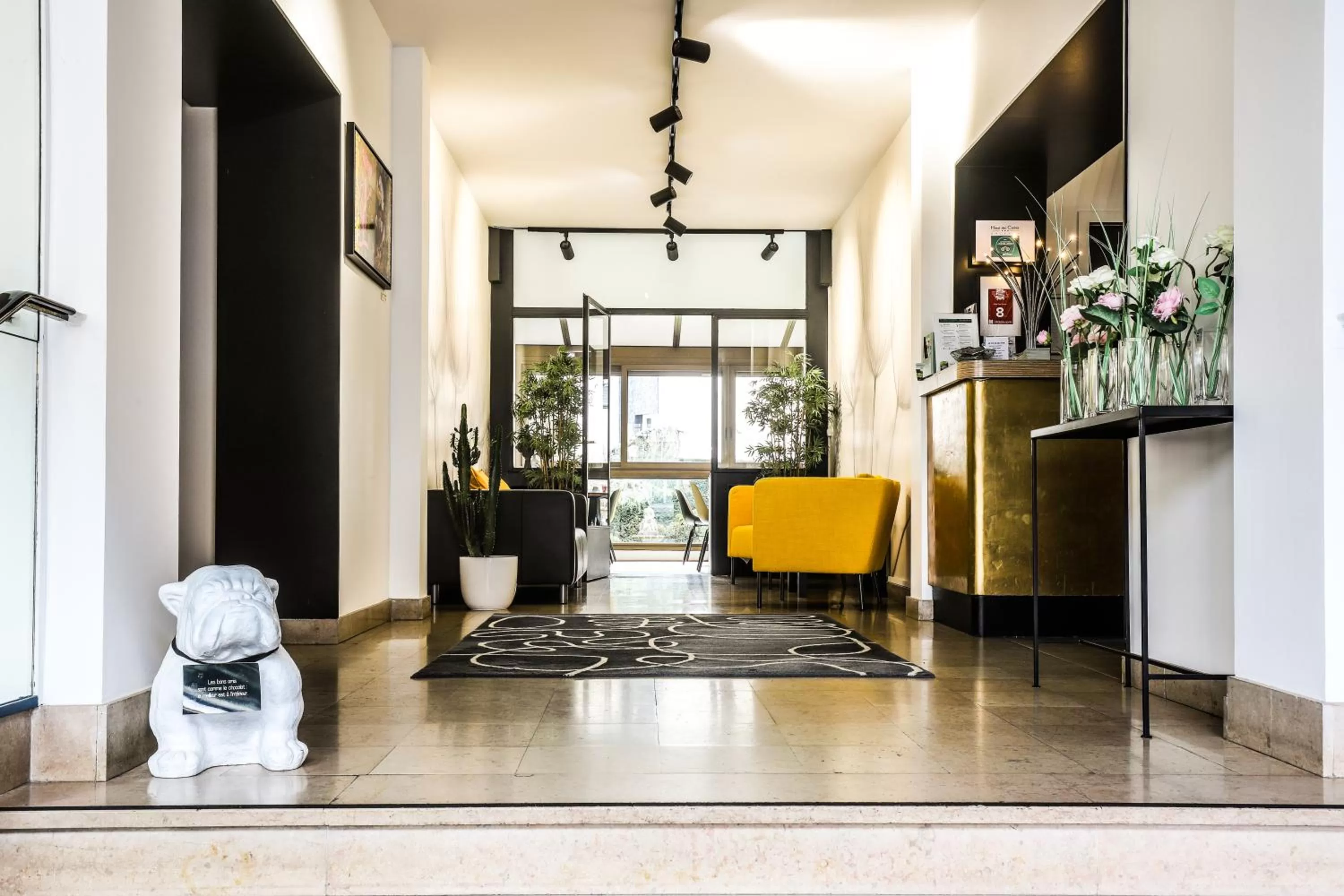 Living room in Hotel Des Cedres