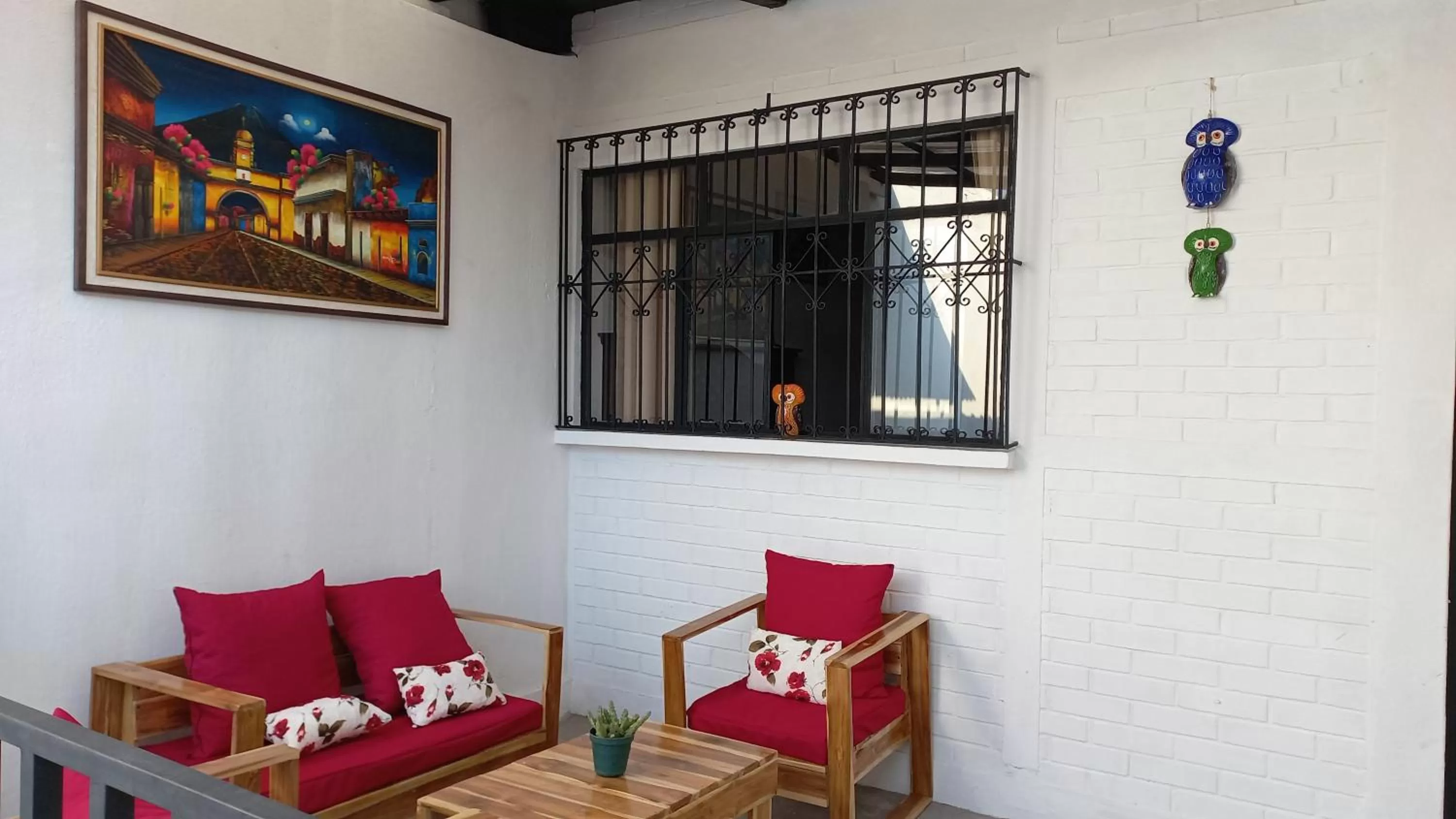 Living room in Hospedaje el Viajero Antigua ll