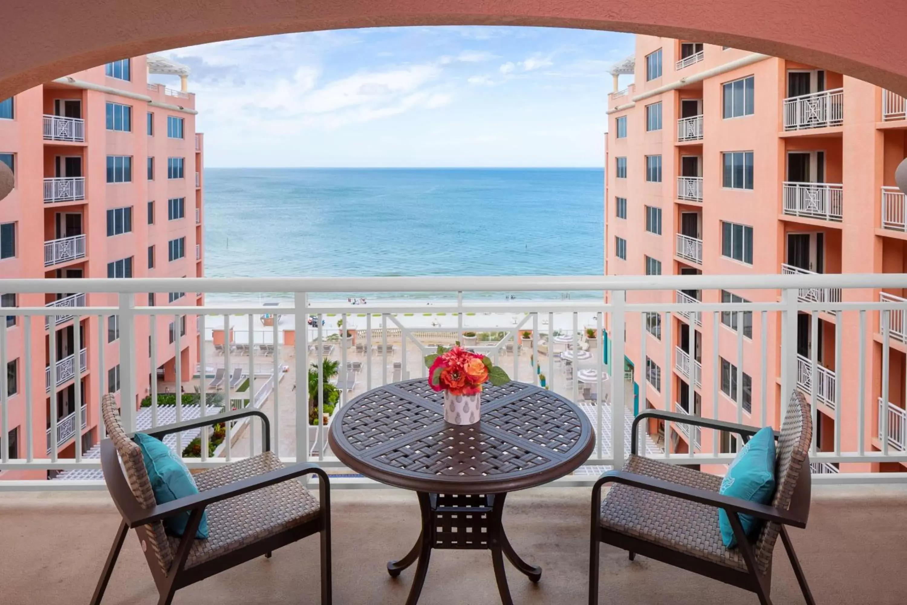 Bedroom, Balcony/Terrace in Hyatt Regency Clearwater Beach Resort & Spa