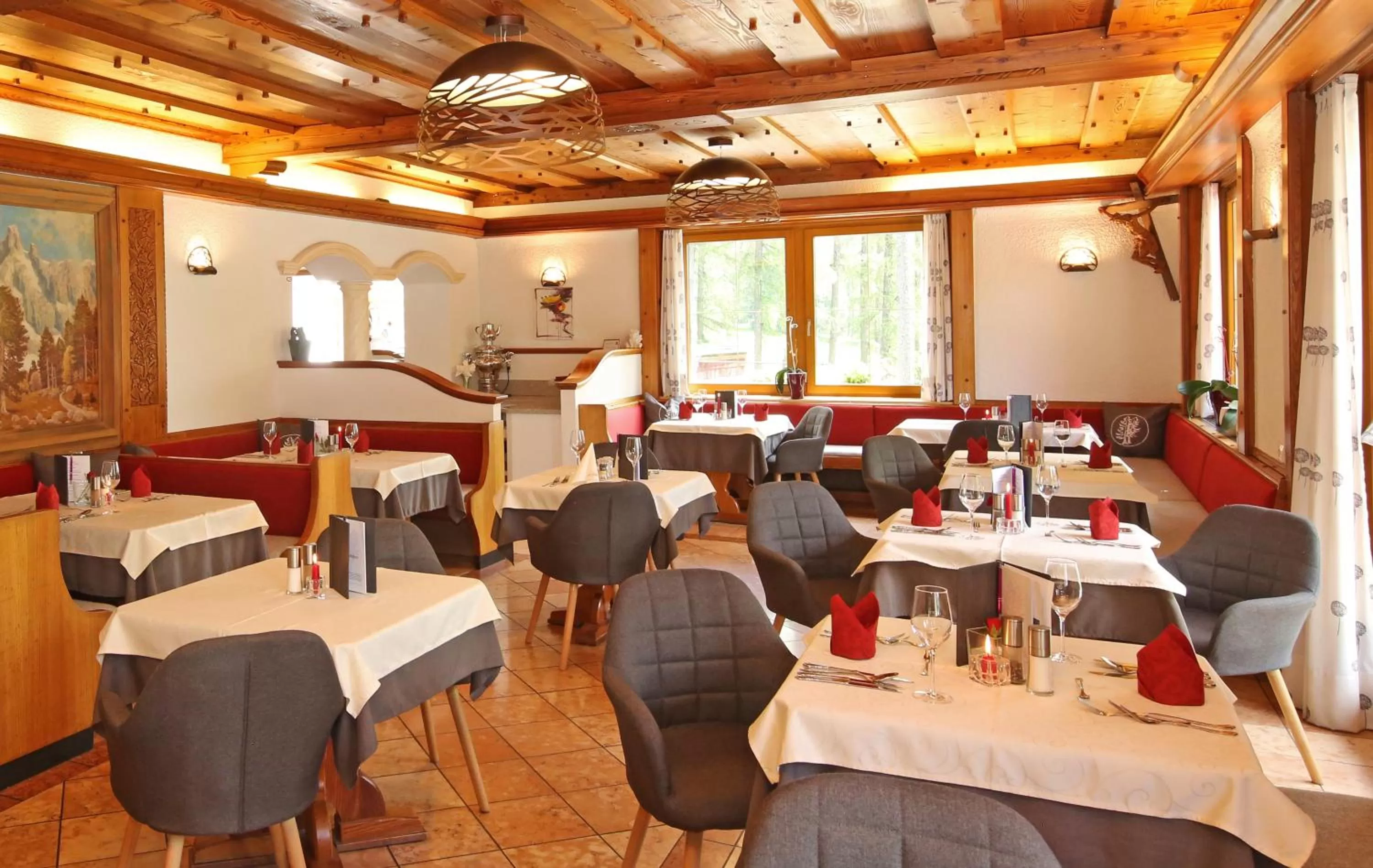 Restaurant/places to eat in Naturhotel Lärchenhof