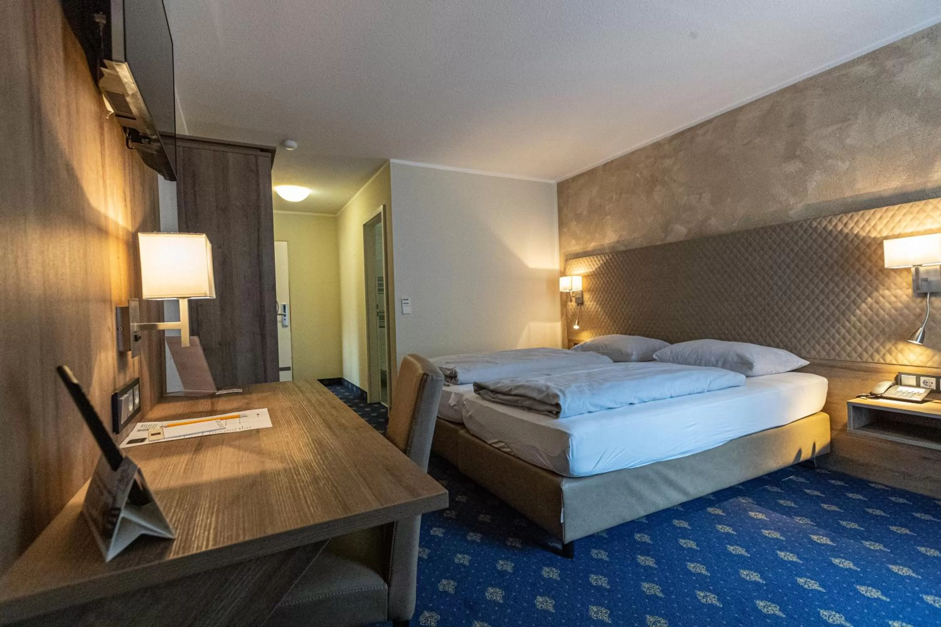 Bed in Hotel Garni Arcis