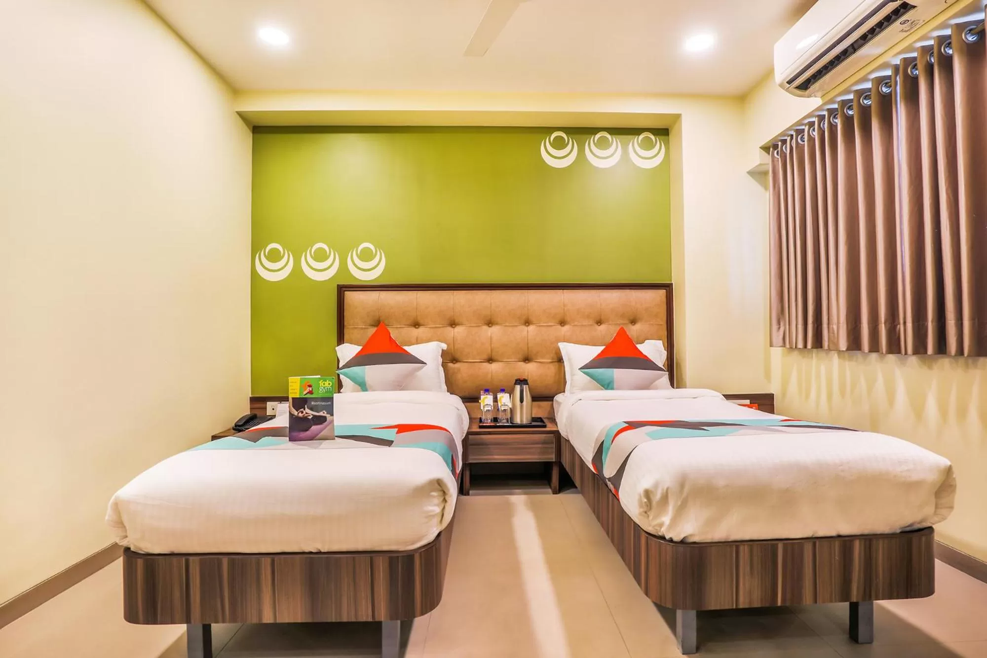 Bedroom, Bed in FabHotel Landmark Residency - Nr MIDC Turbhe