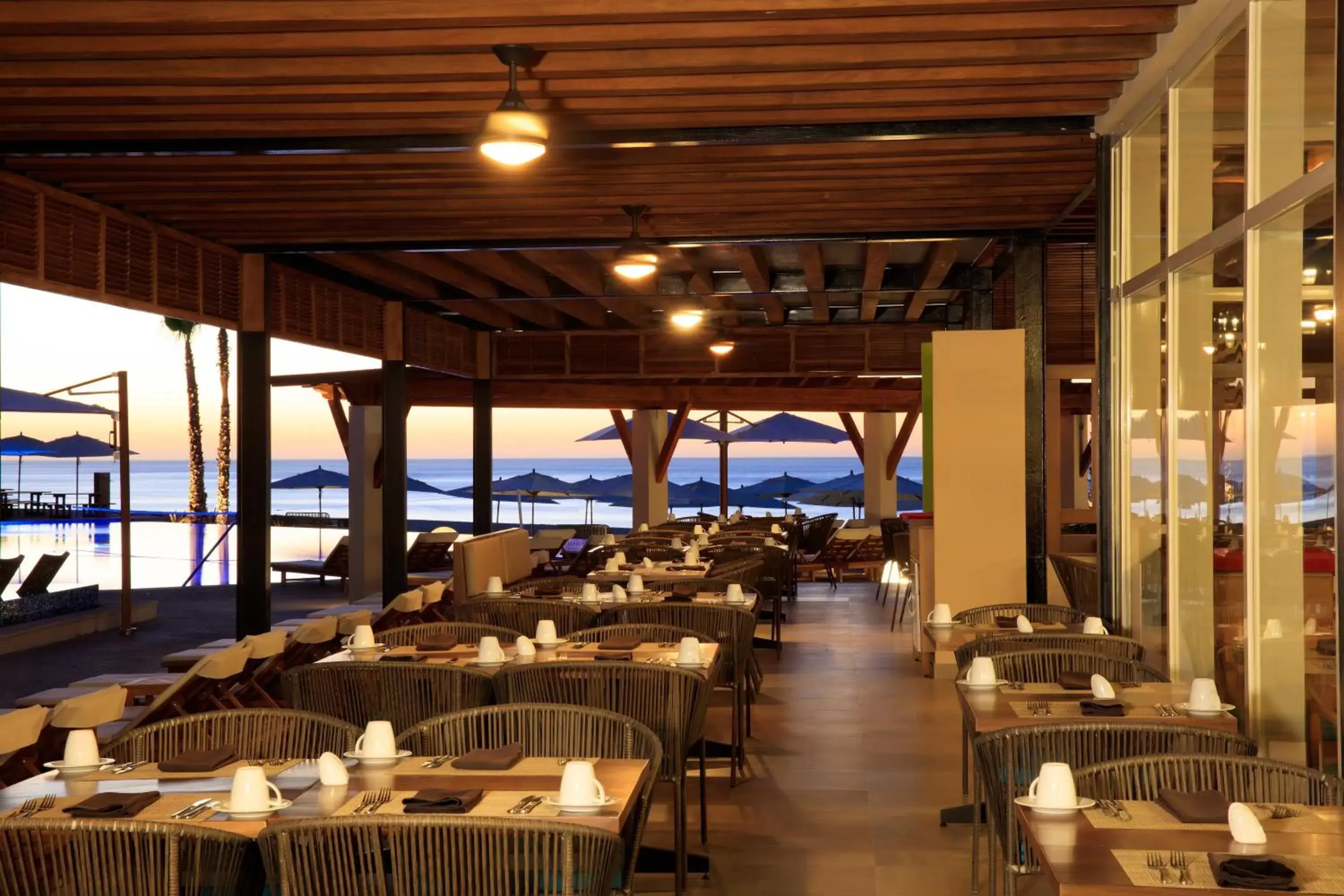 Buffet breakfast in Krystal Grand Los Cabos - All Inclusive Buffet breakfast in Krystal Grand Los Cabos - All Inclusive