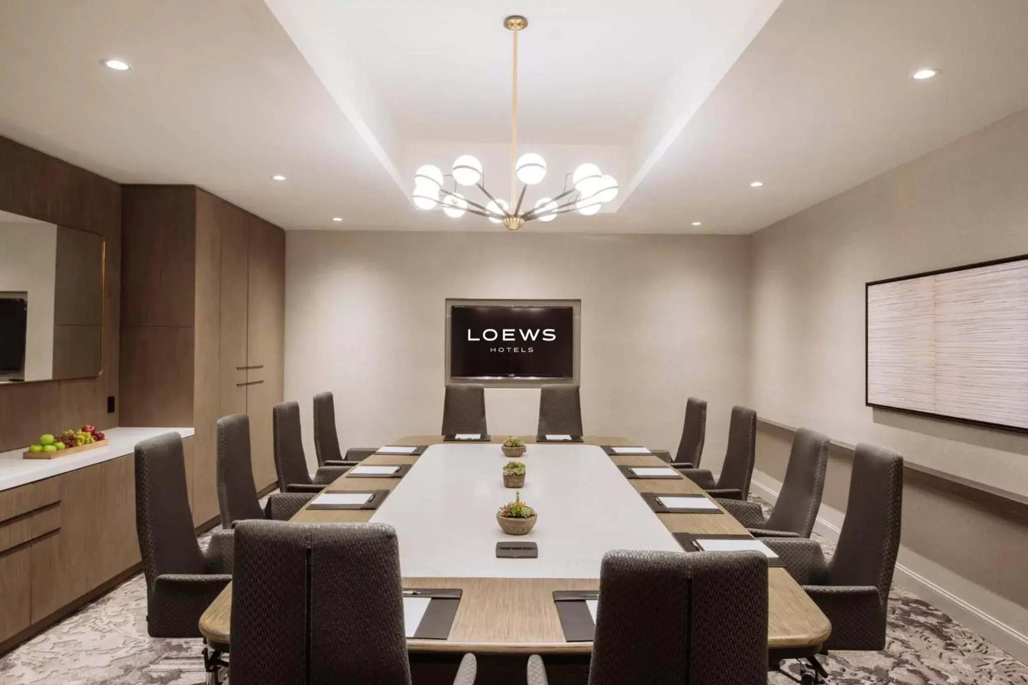 Meeting/conference room in Loews Vanderbilt Hotel