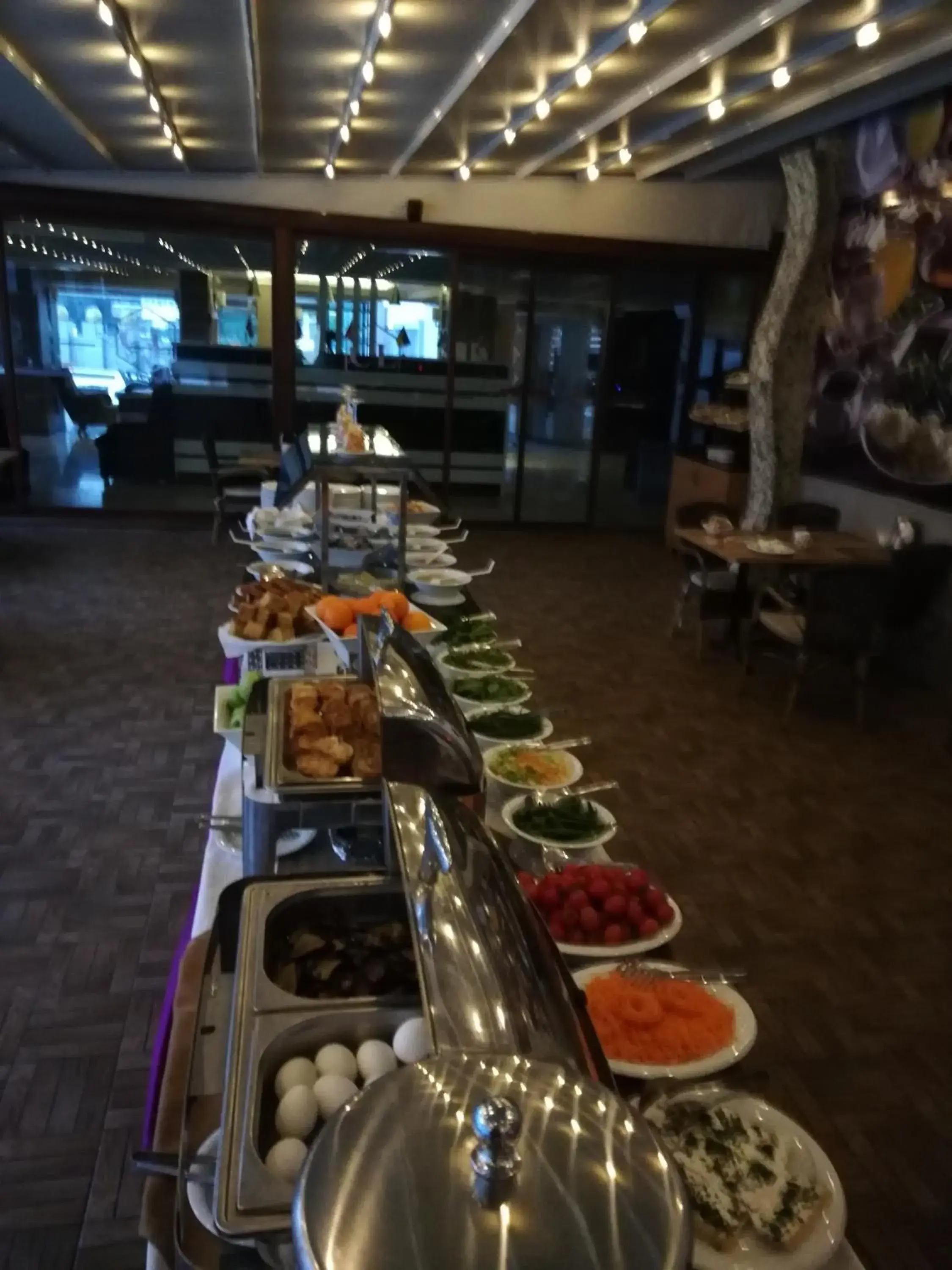 Buffet breakfast in City Live Hotel