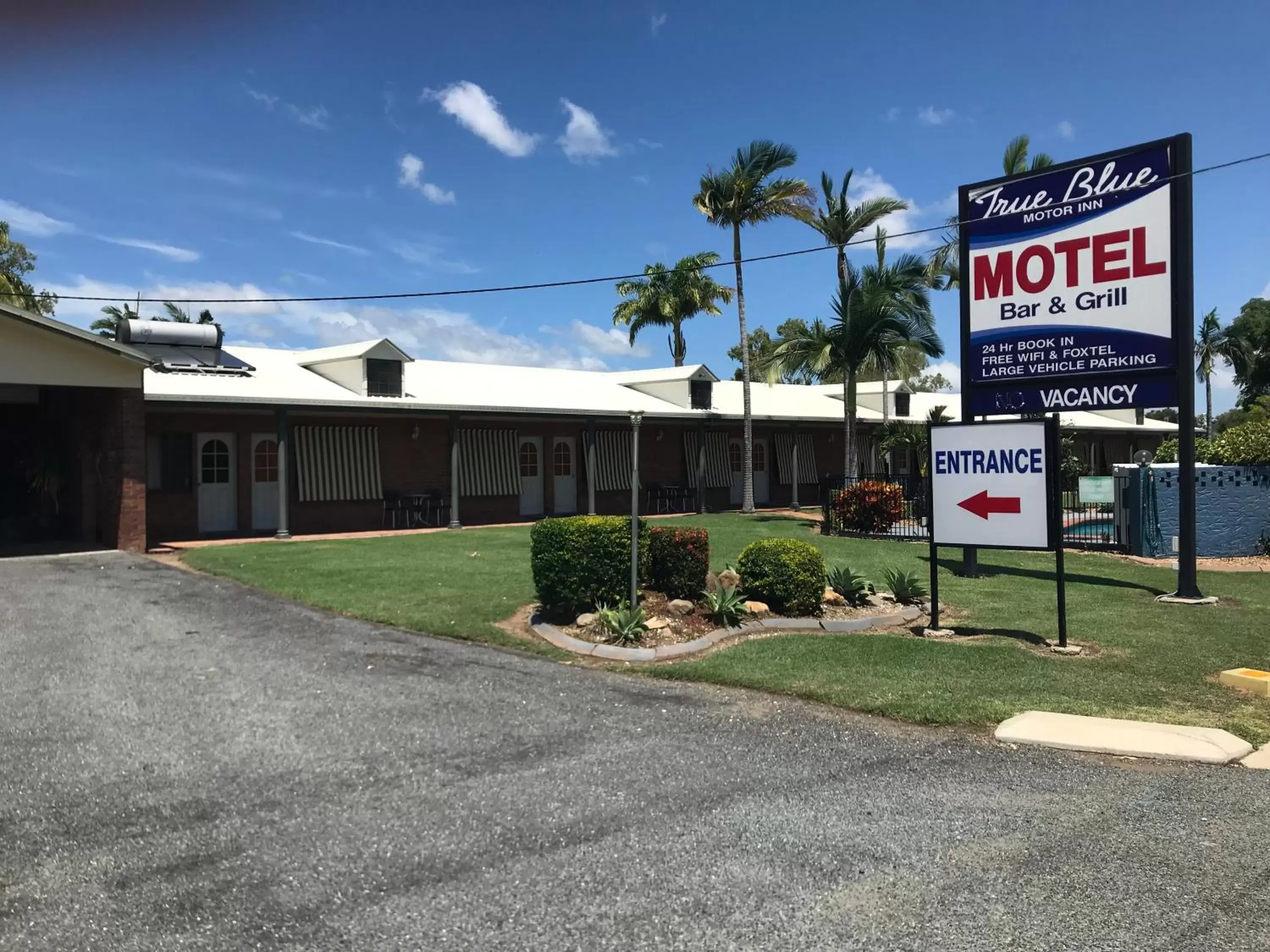 Property logo or sign, Property Building in True Blue Motor Inn