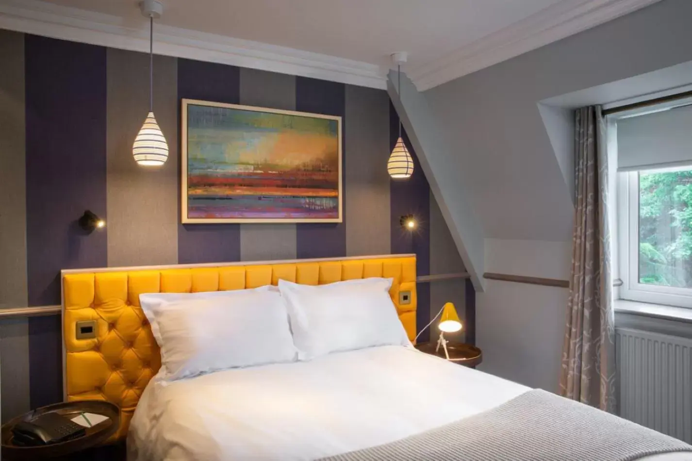 Bedroom, Bed in Alderley Edge Hotel