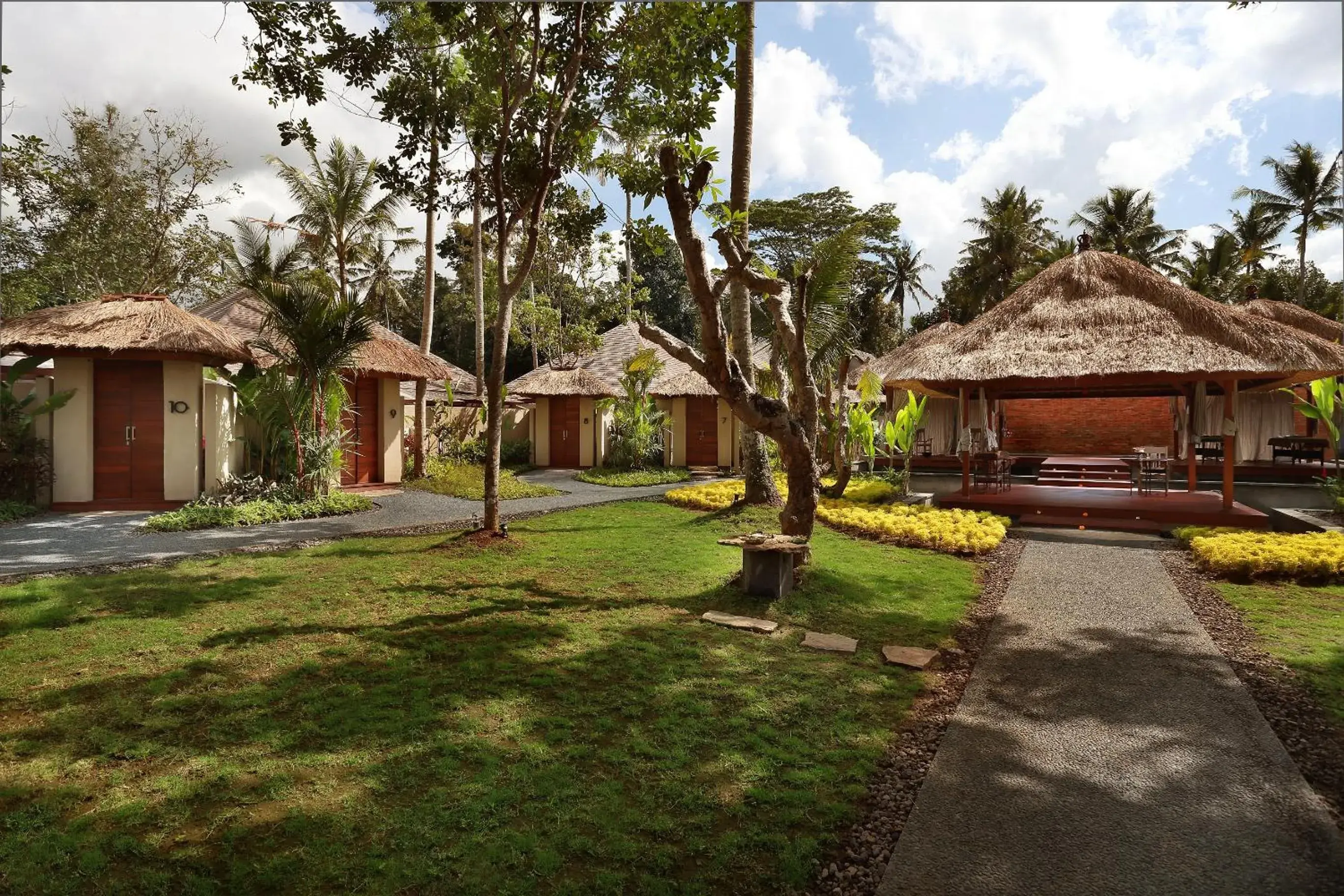 Spa and wellness centre/facilities, Garden in Samkhya Villa Ubud