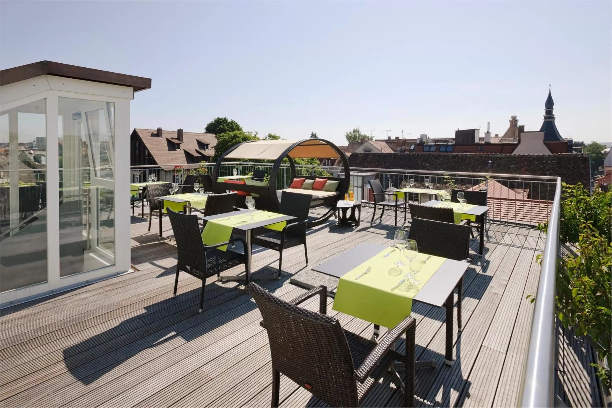 Balcony/Terrace in Hotel Constantia