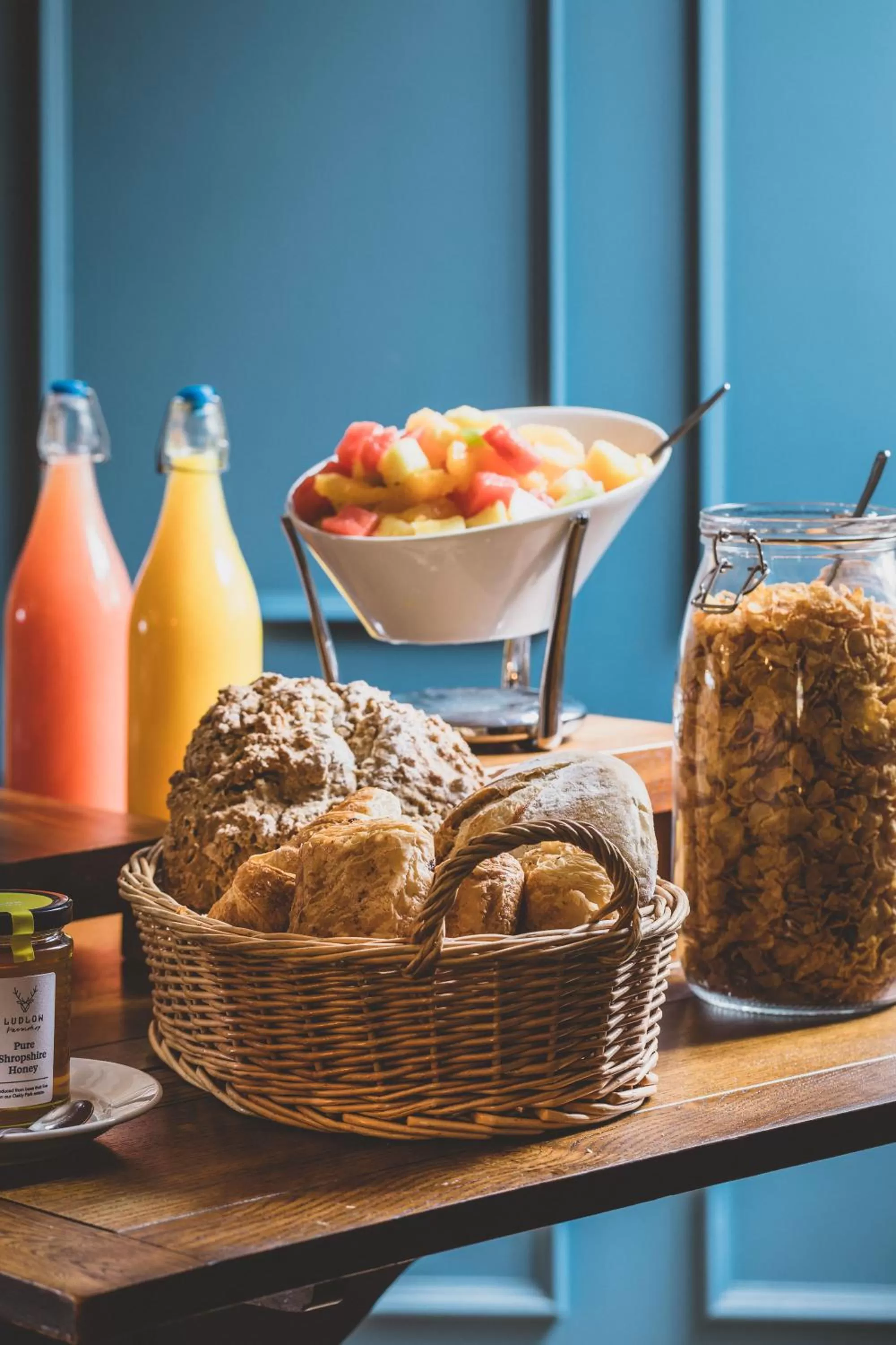 Continental breakfast, Food in The Clive Arms