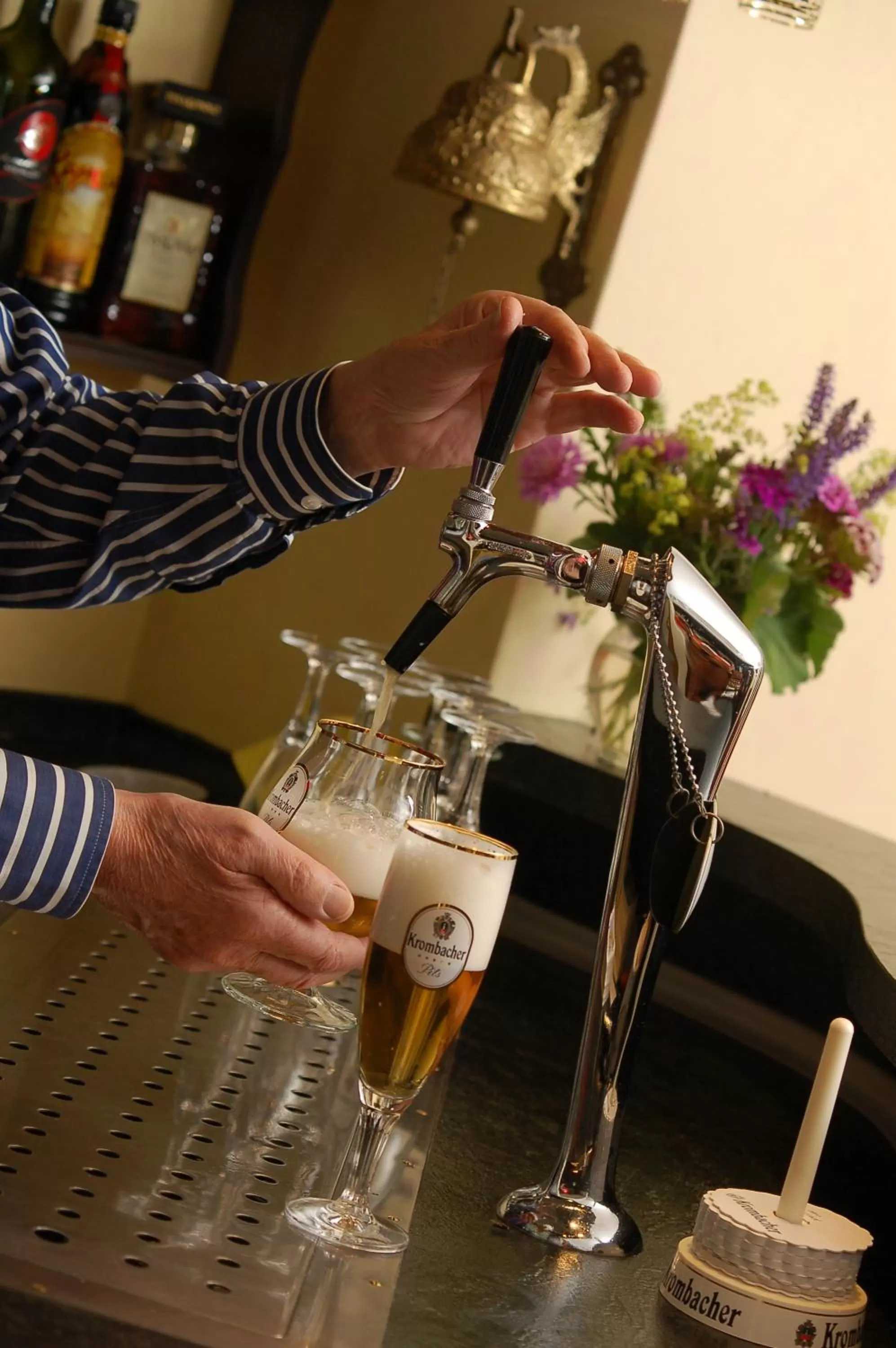 Lounge or bar in Ferienhotel Haus Becker