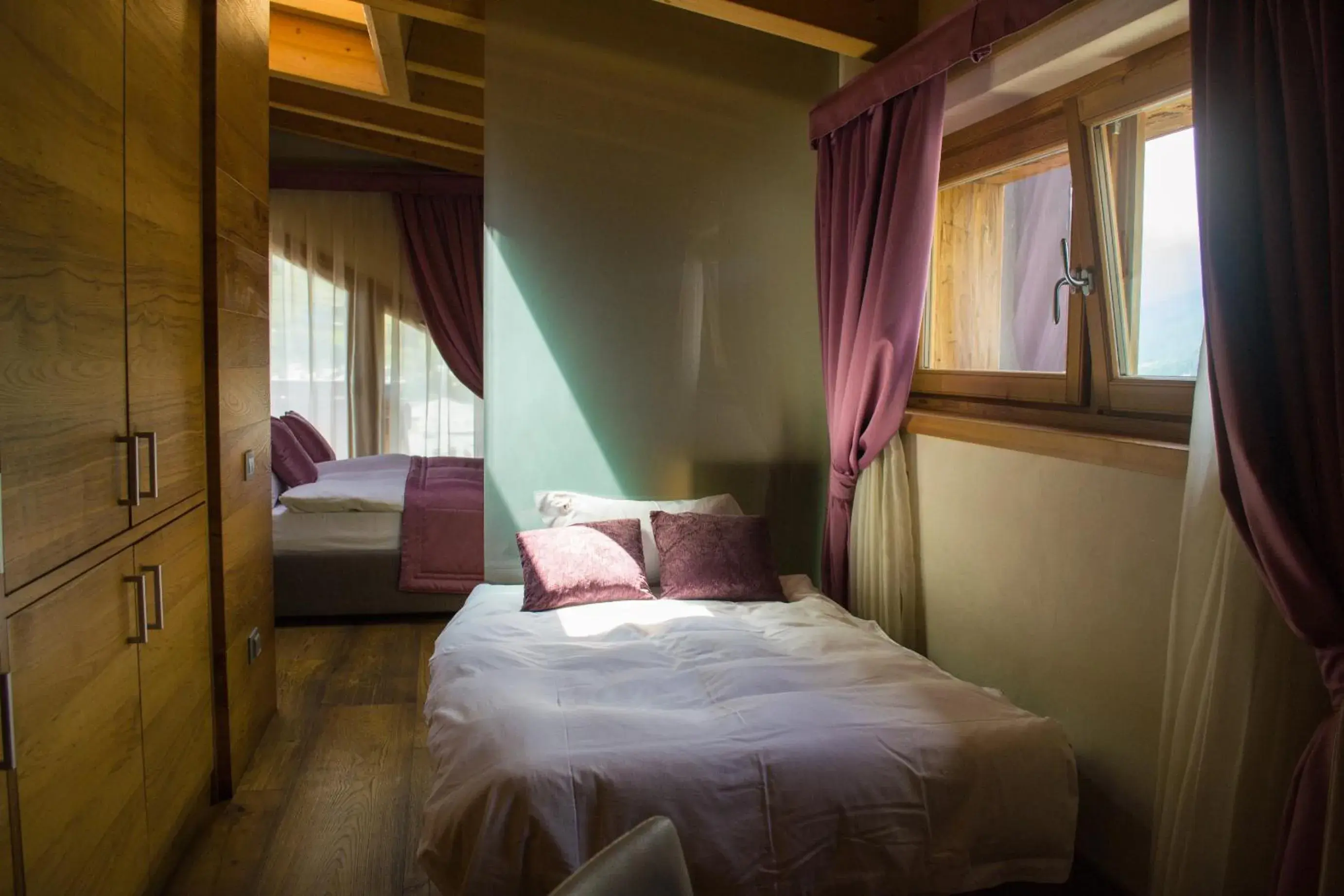 Bed in Sottovento Luxury Hospitality