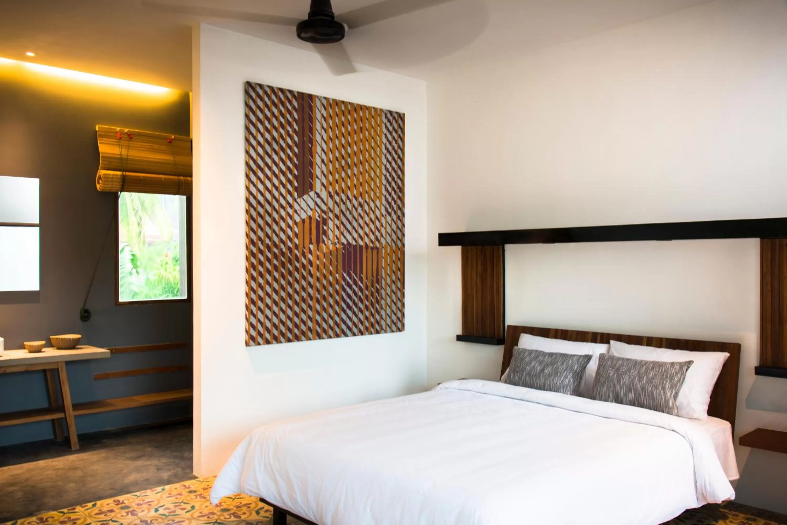 Bed in Pages Rooms Hotel