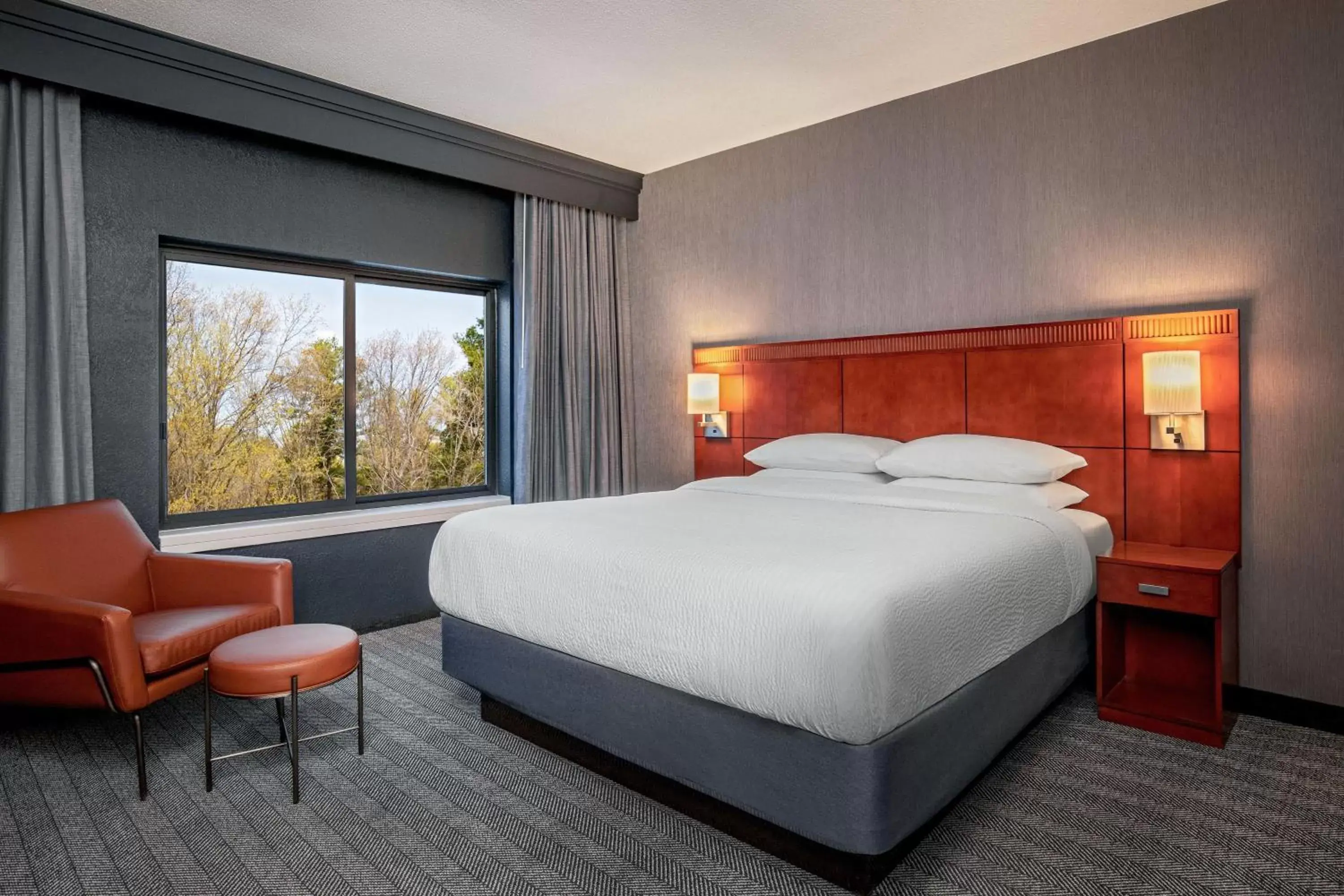 Bedroom, Bed in Courtyard by Marriott Boston Andover