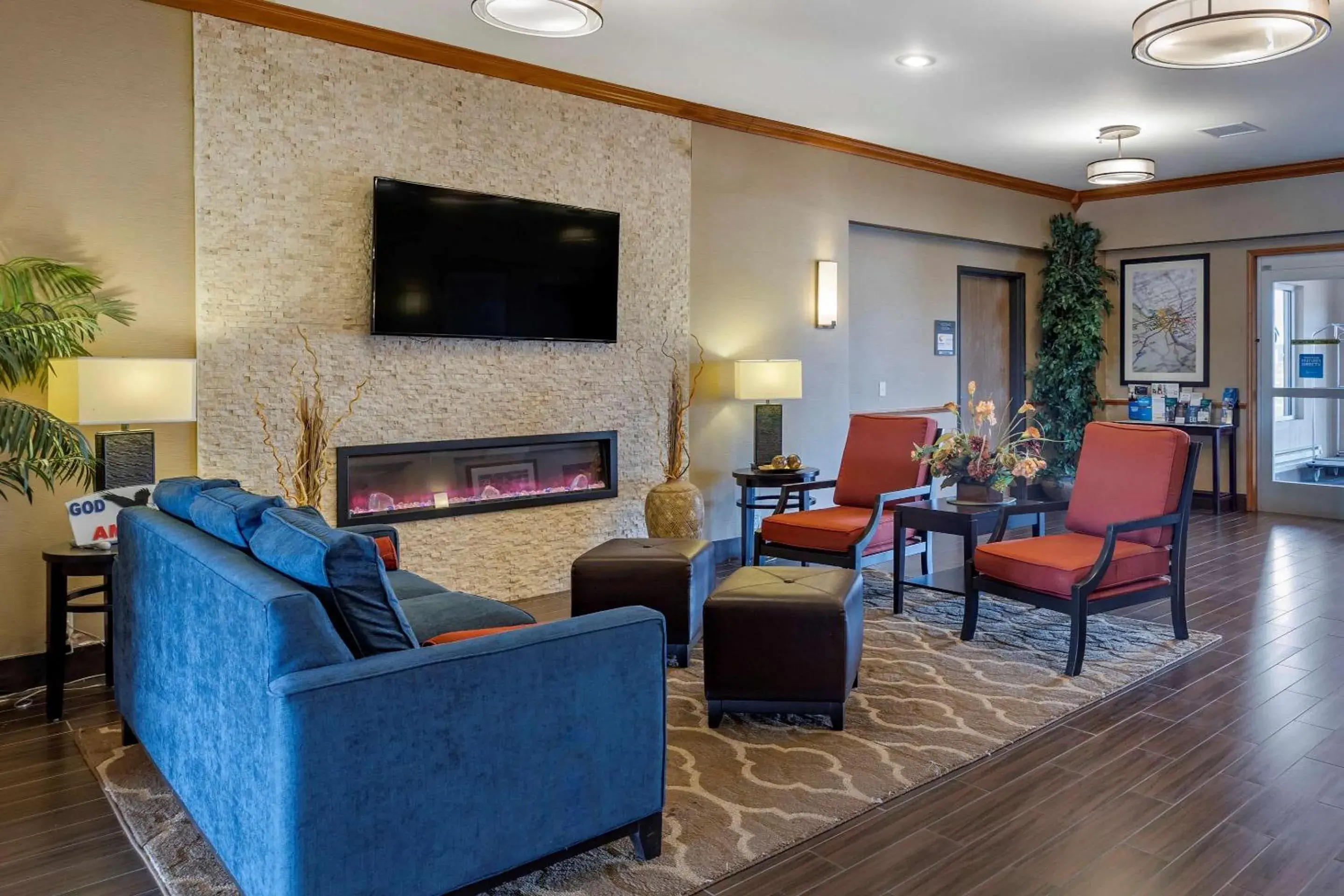 Lobby or reception in Comfort Inn & Suites Greenville I-70