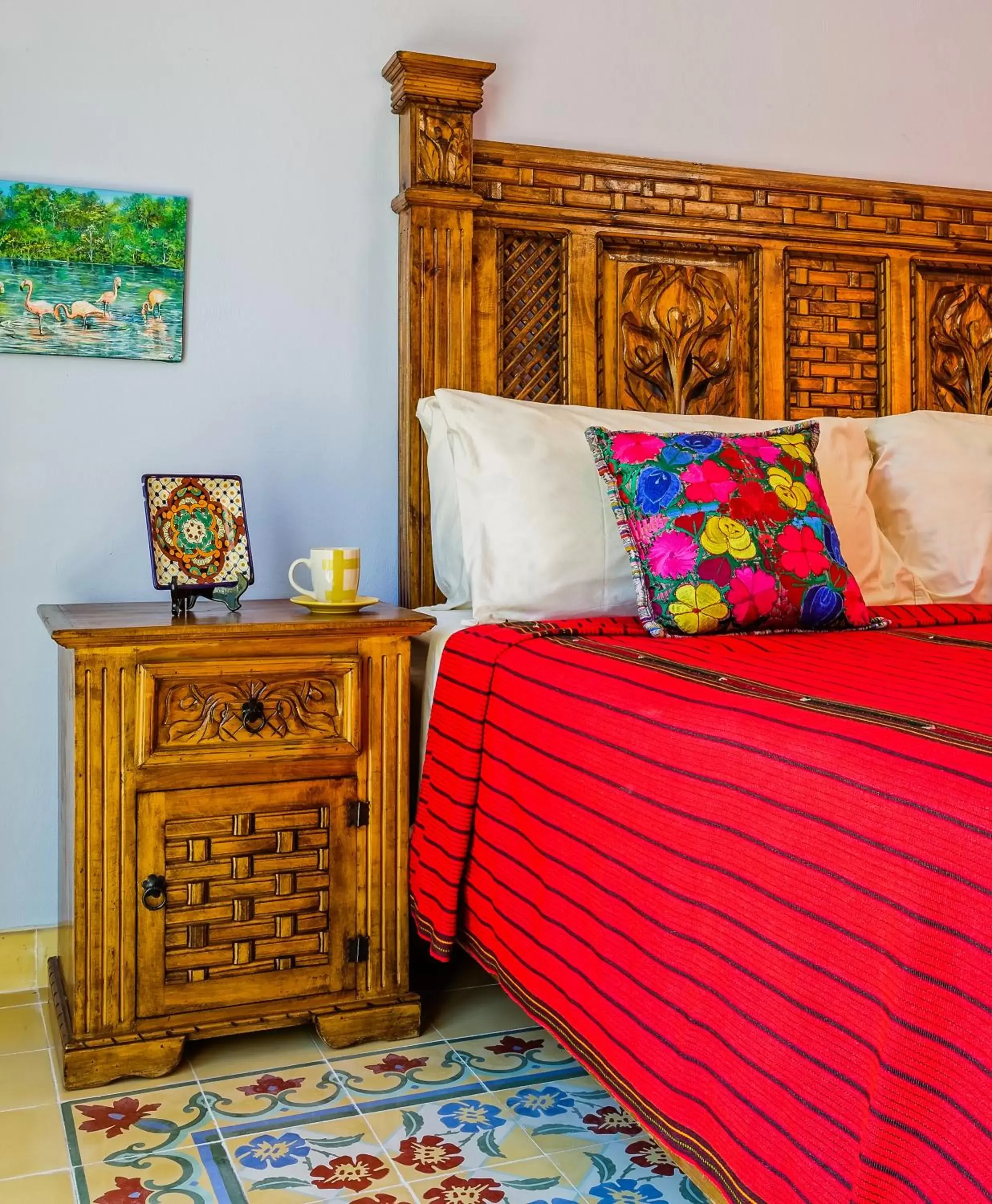 Bedroom, Bed in Casa Del Maya Bed & Breakfast