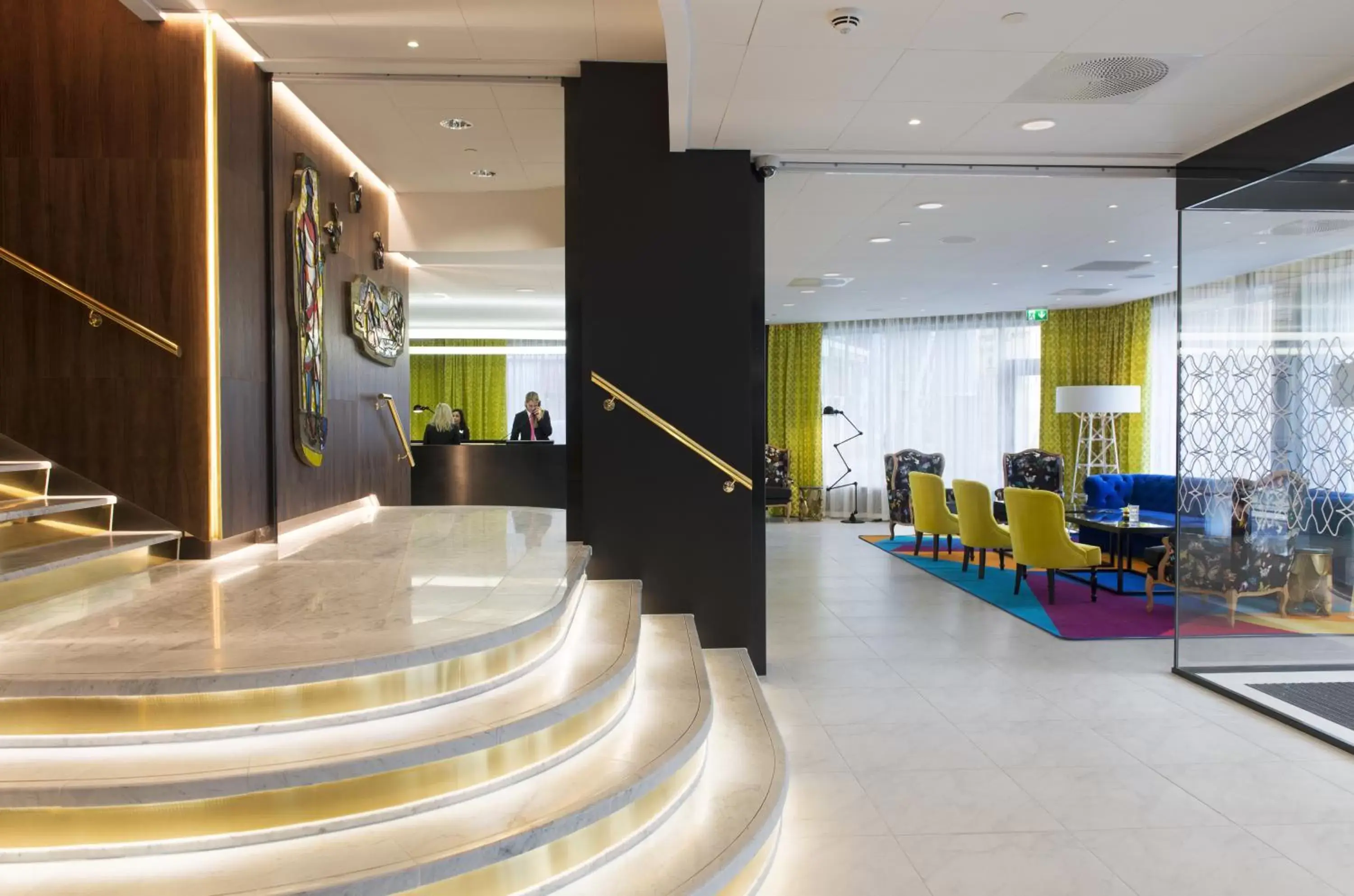 Lobby or reception in Thon Hotel Rosenkrantz Oslo Lobby or reception in Thon Hotel Rosenkrantz Oslo