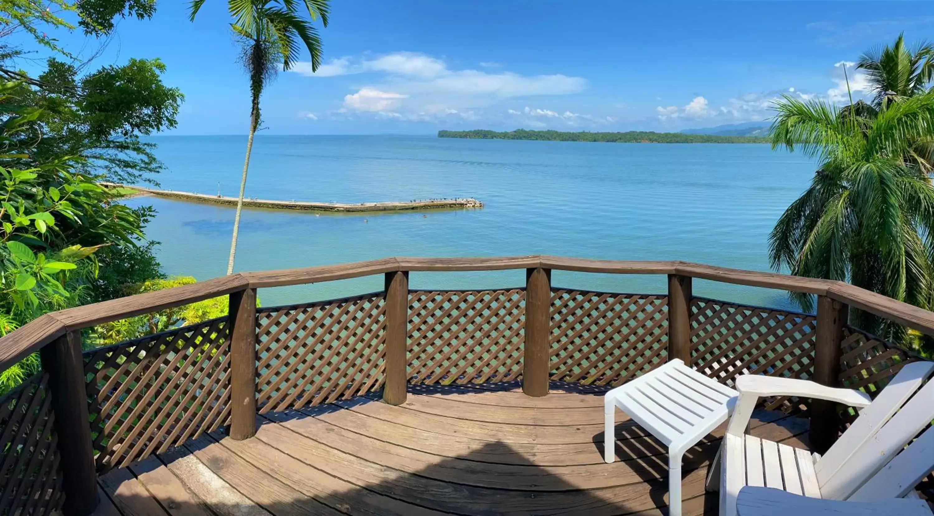 Balcony/Terrace in Villa Caribe