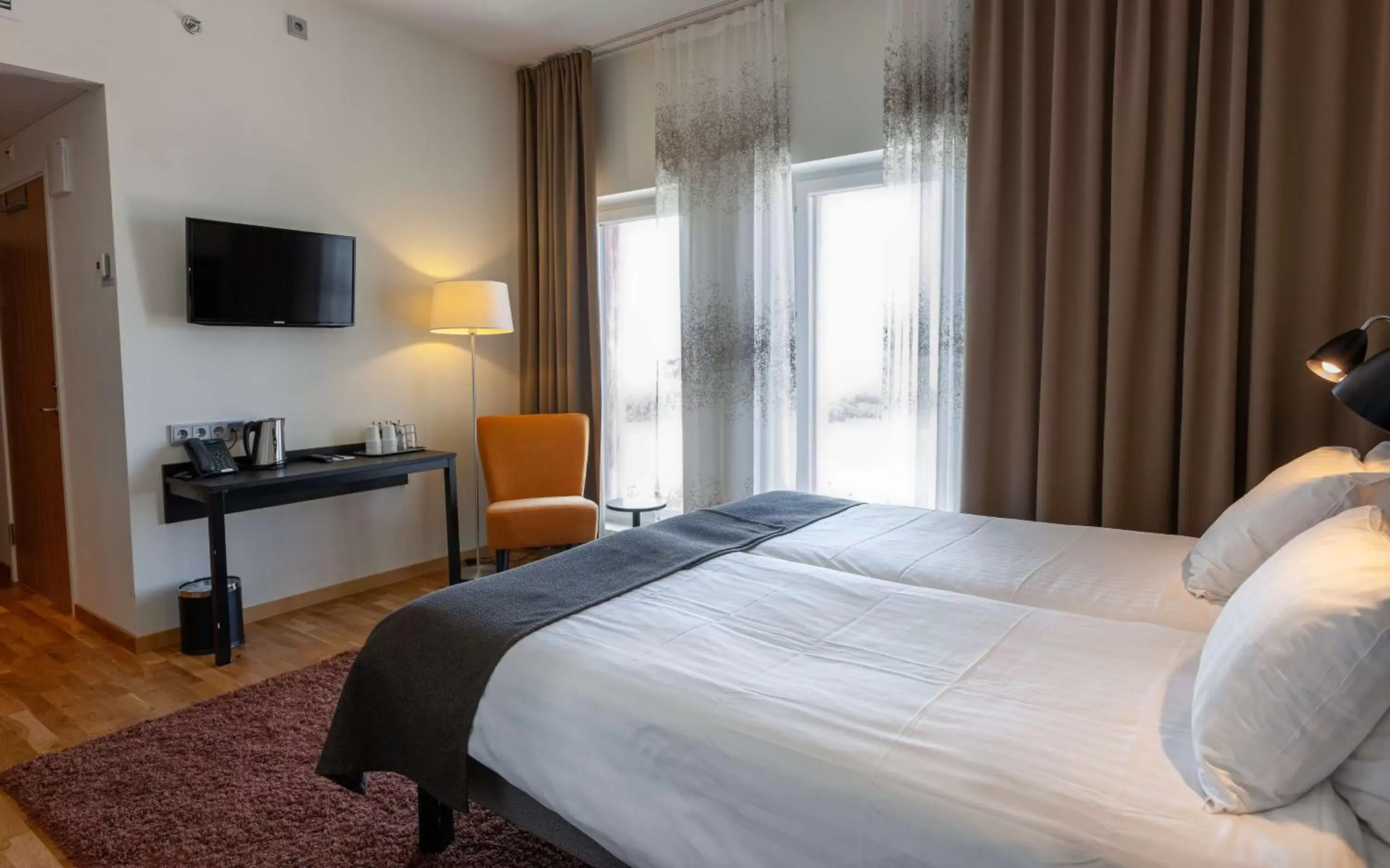 Photo of the whole room, Bed in Best Western Malmo Arena Hotel