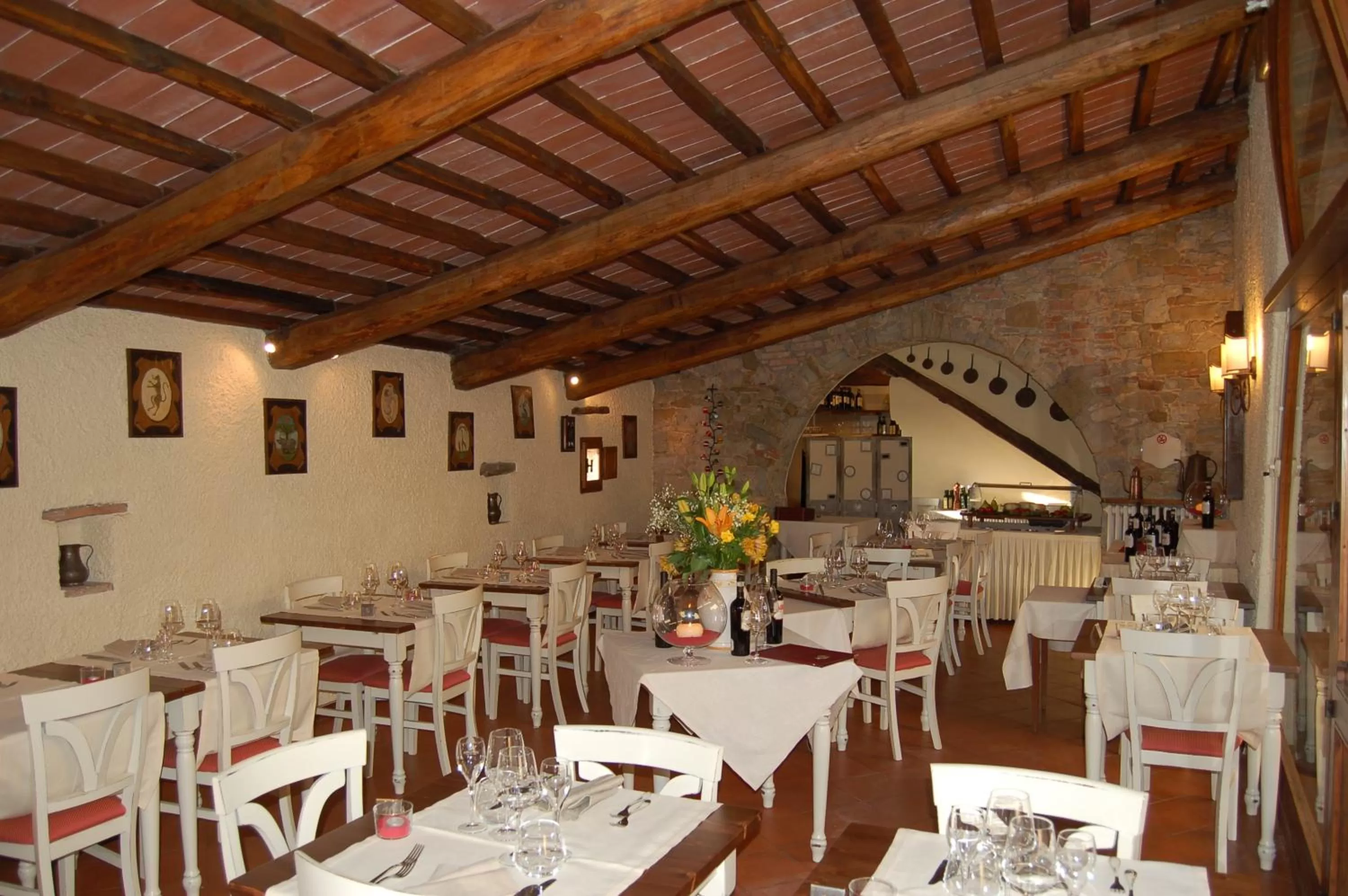 Restaurant/places to eat in Hotel Belvedere Di San Leonino