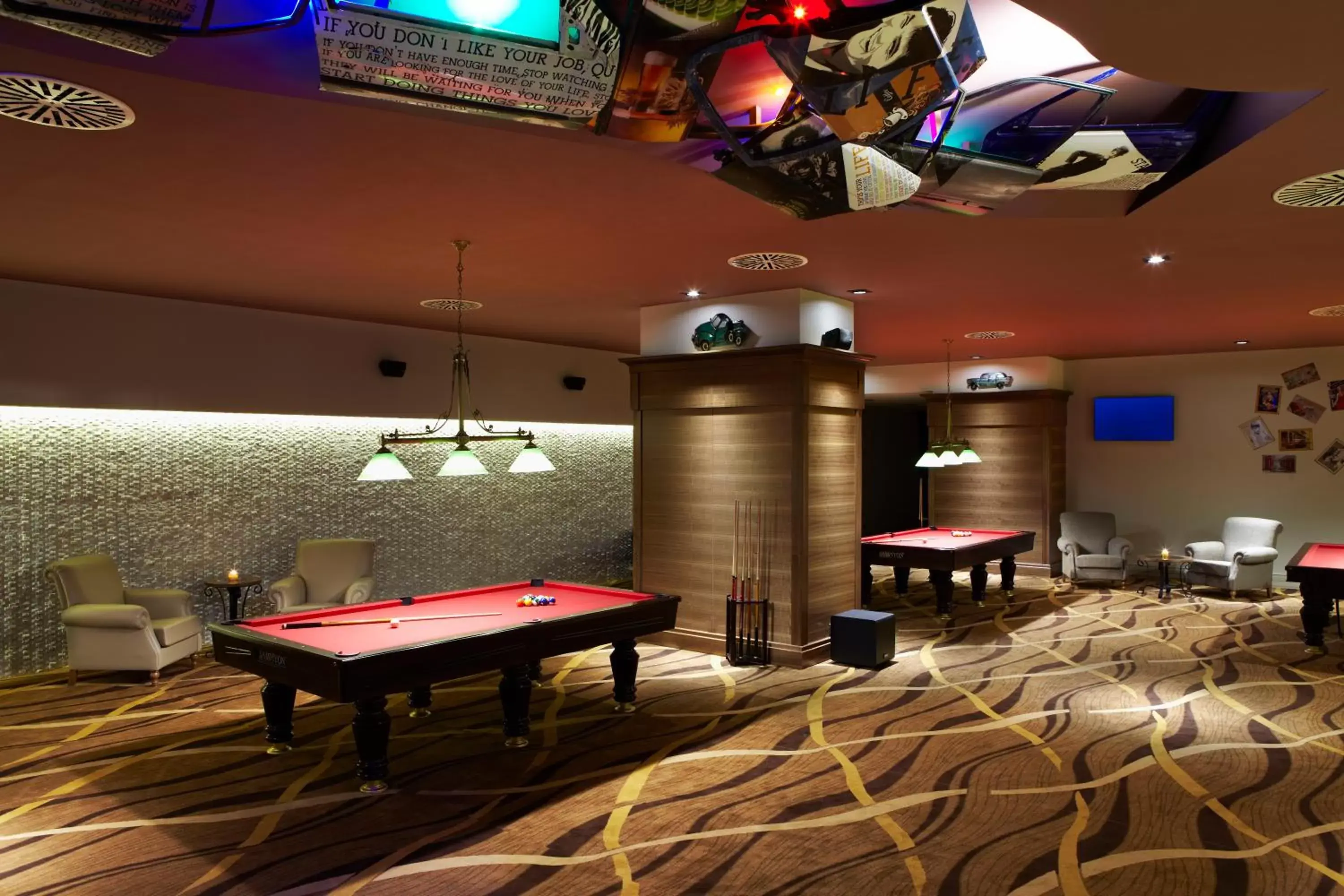Lounge or bar, Billiards in Istanbul Gonen Hotel