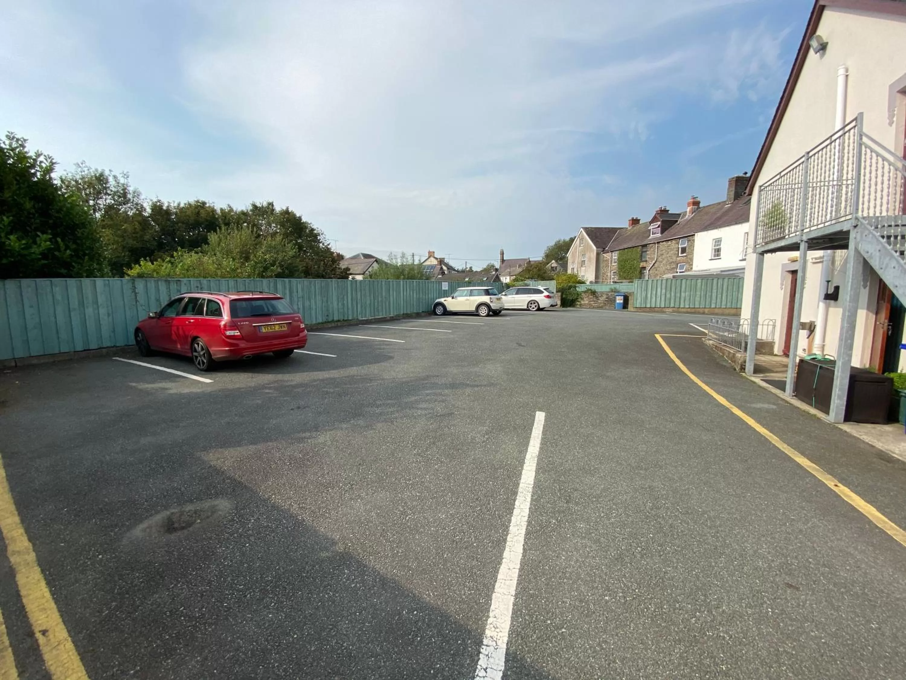 Parking in Flambards Hotel