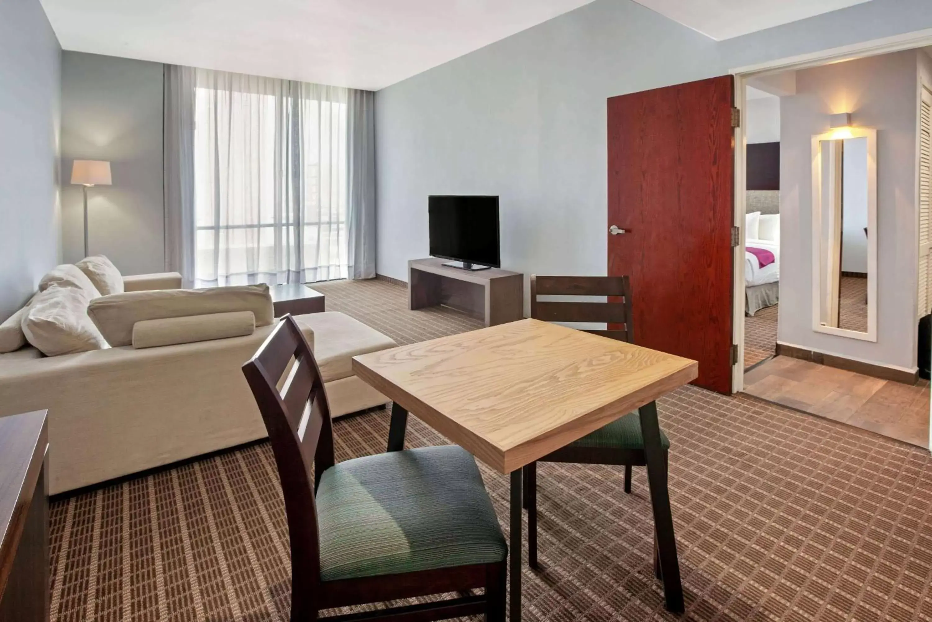 Photo of the whole room in CHN Hotel Monterrey Centro, Trademark Collection by Wyndham Photo of the whole room in CHN Hotel Monterrey Centro, Trademark Collection by Wyndham