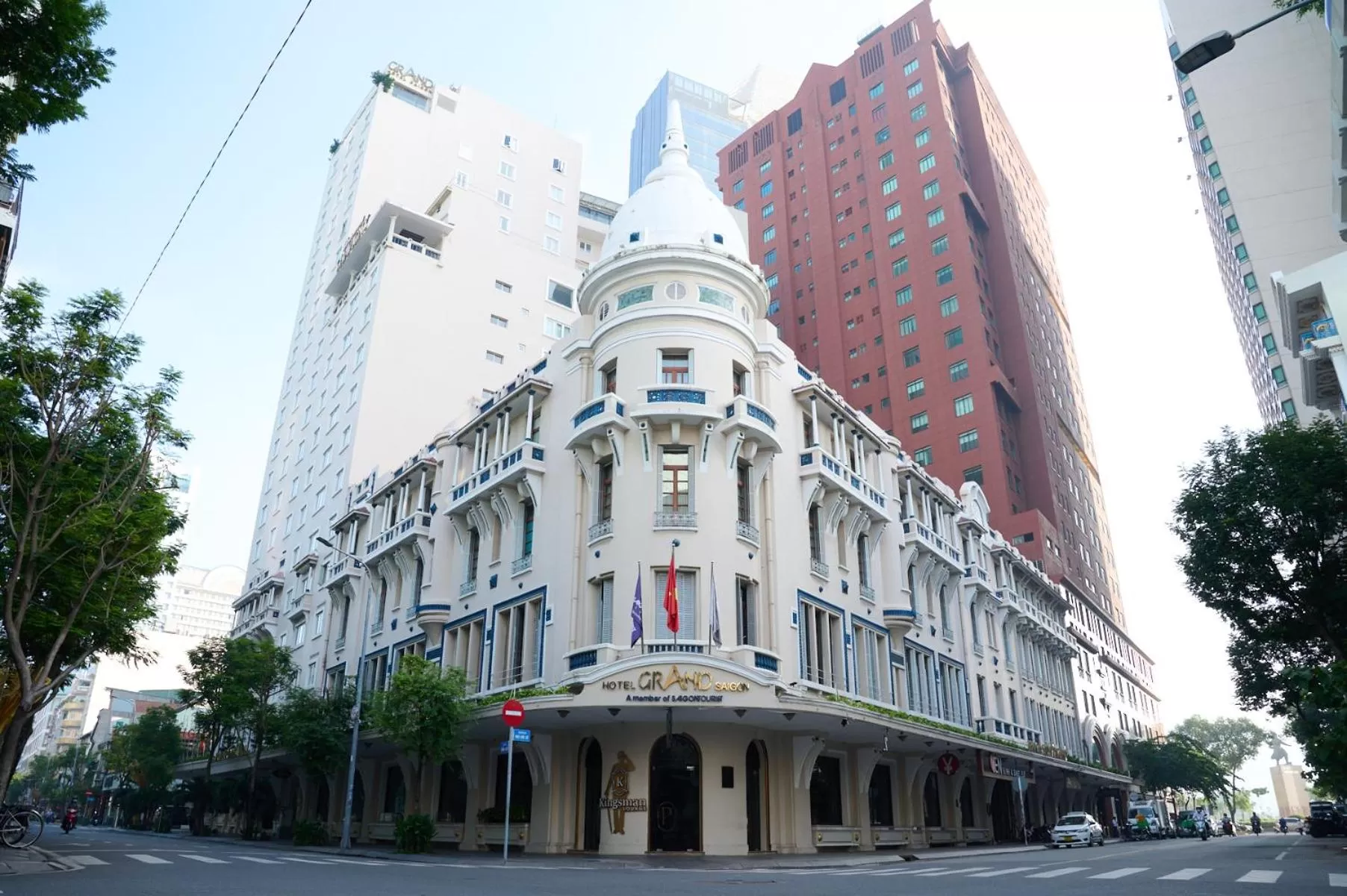 Property building in Hotel Grand Saigon