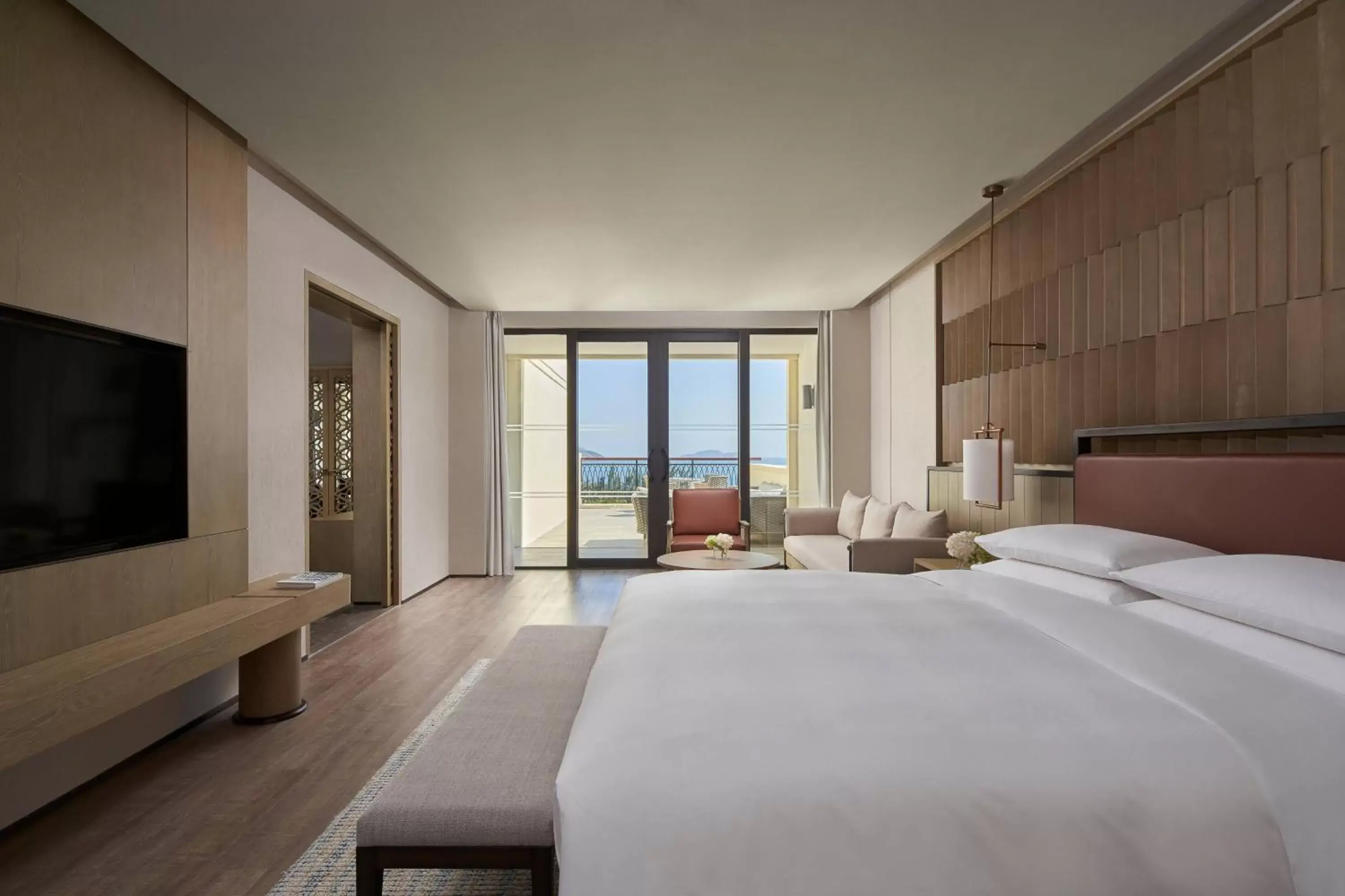 Bedroom in Sanya Marriott Yalong Bay Resort & Spa