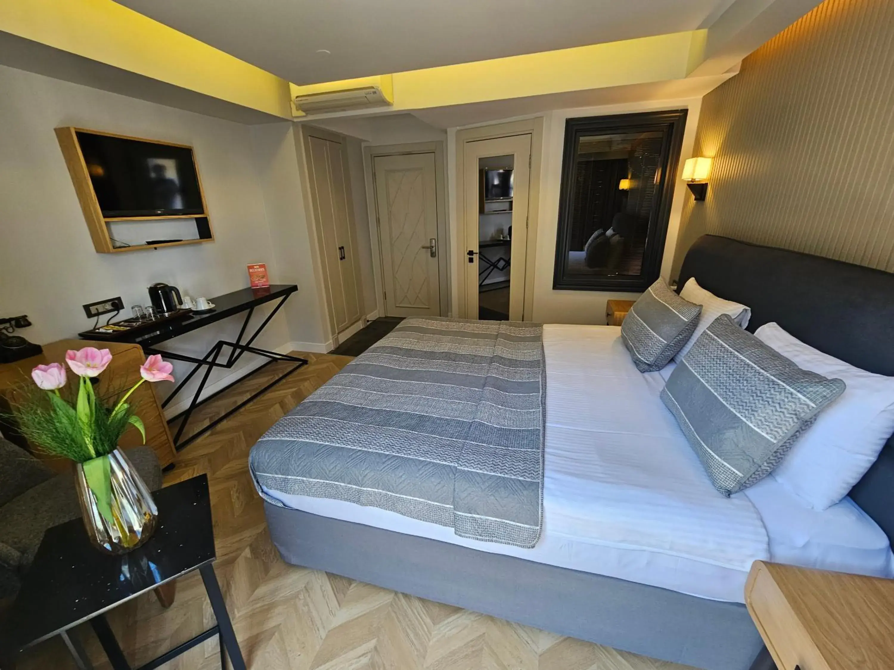 Bed in Anthemis Hotel