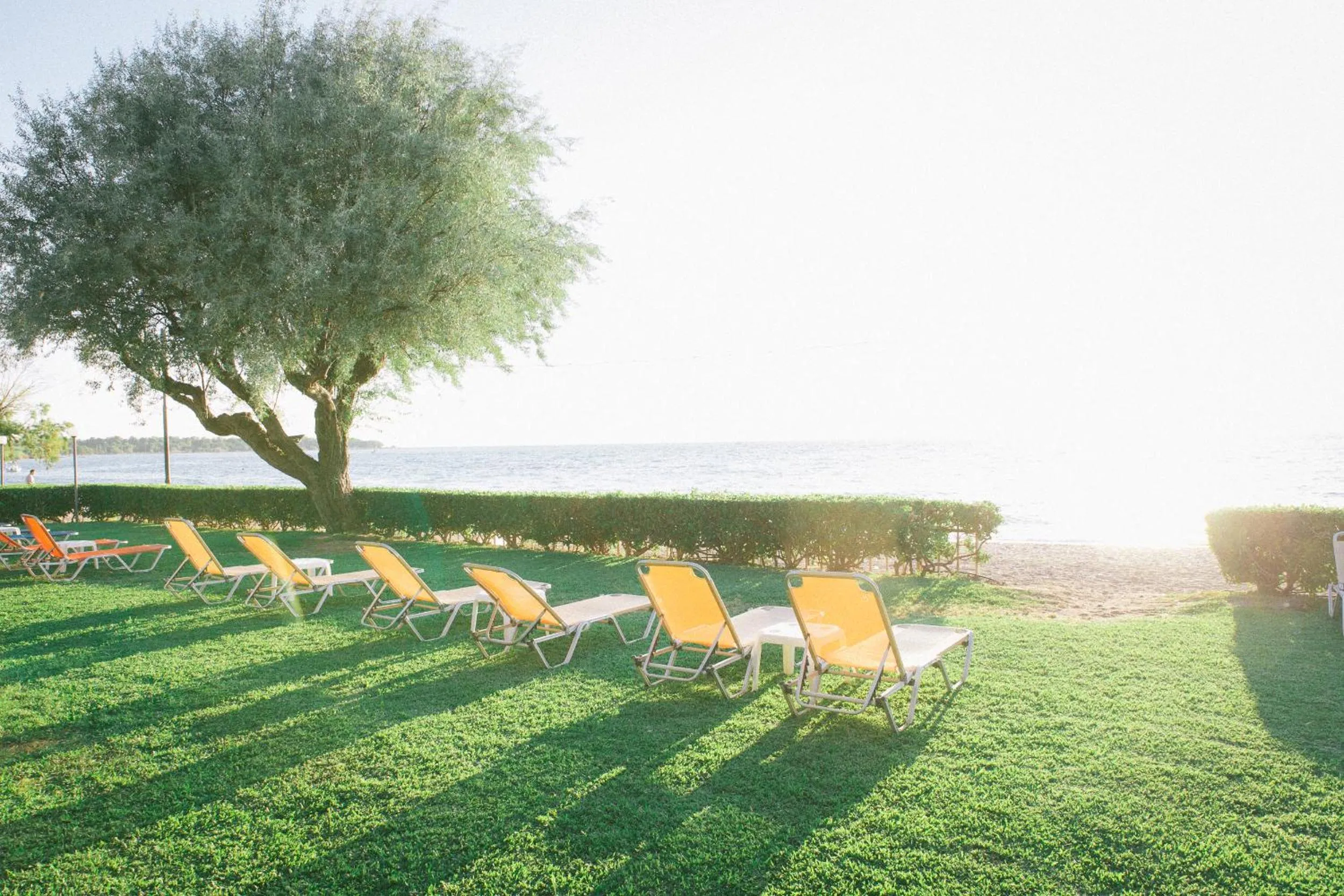 Beach in Tzaki hotel & restaurant Patras