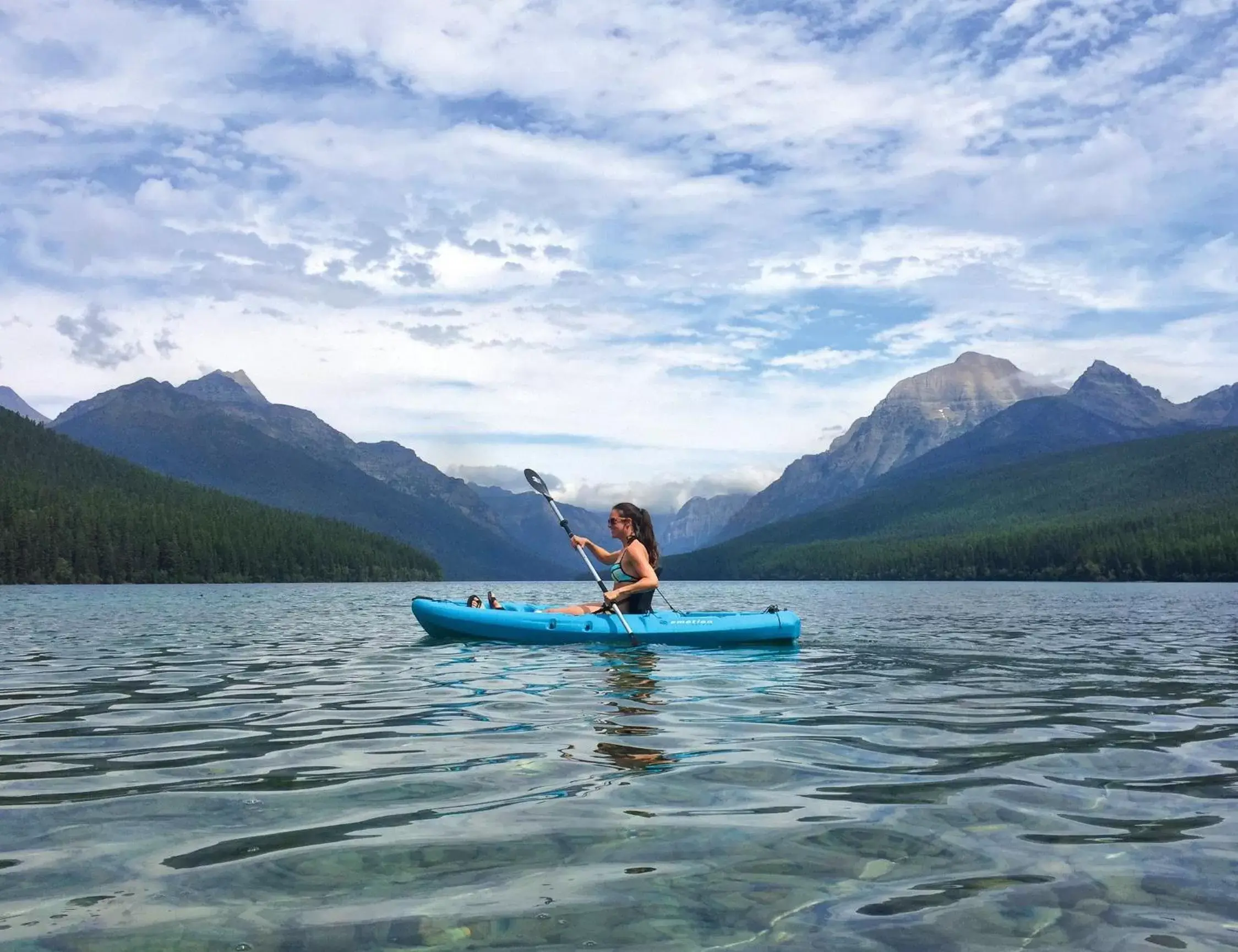 Off site, Canoeing in Buccaneer Motel