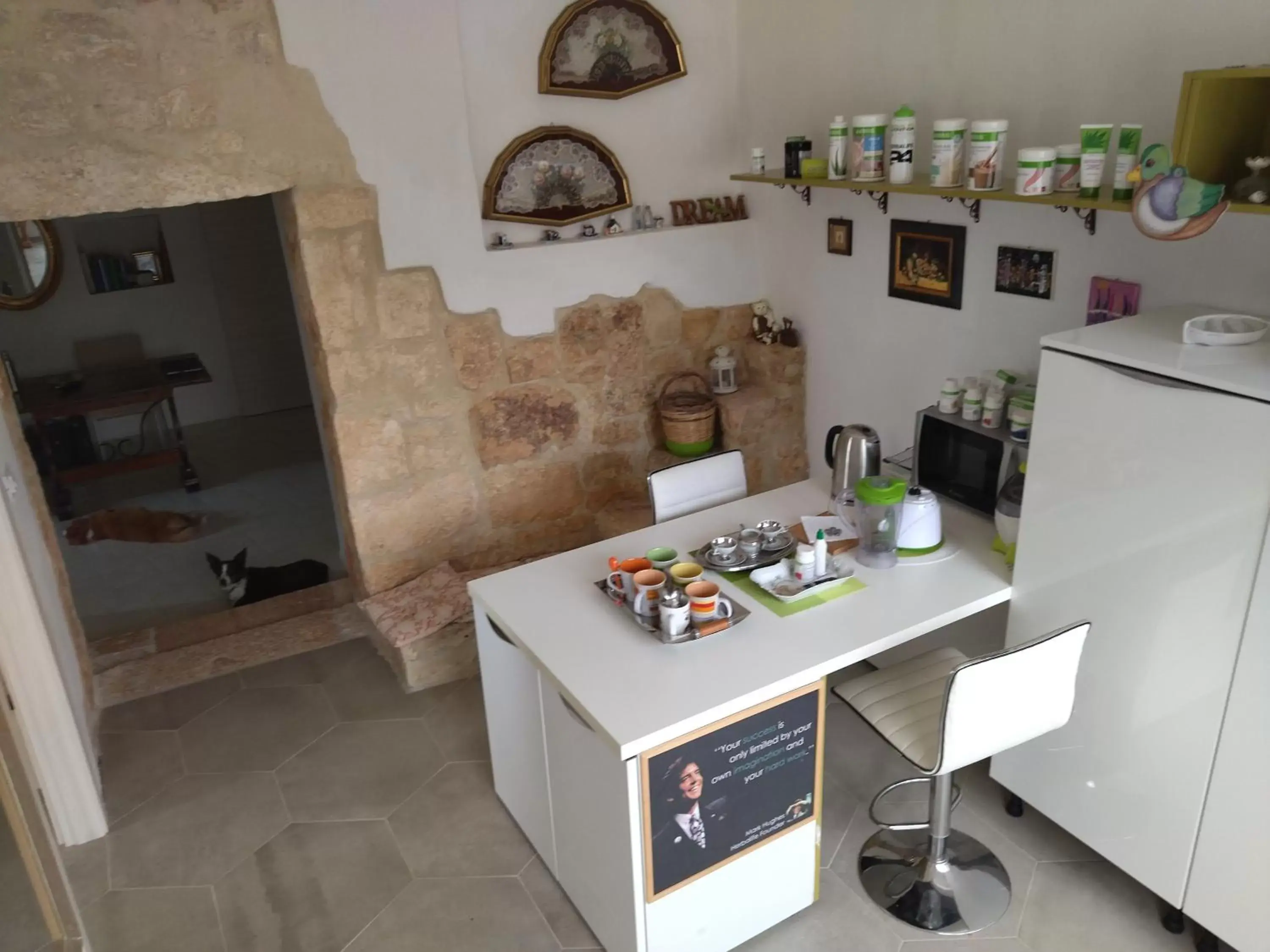 Coffee/tea facilities, Kitchen/Kitchenette in TRULLO CARMEN