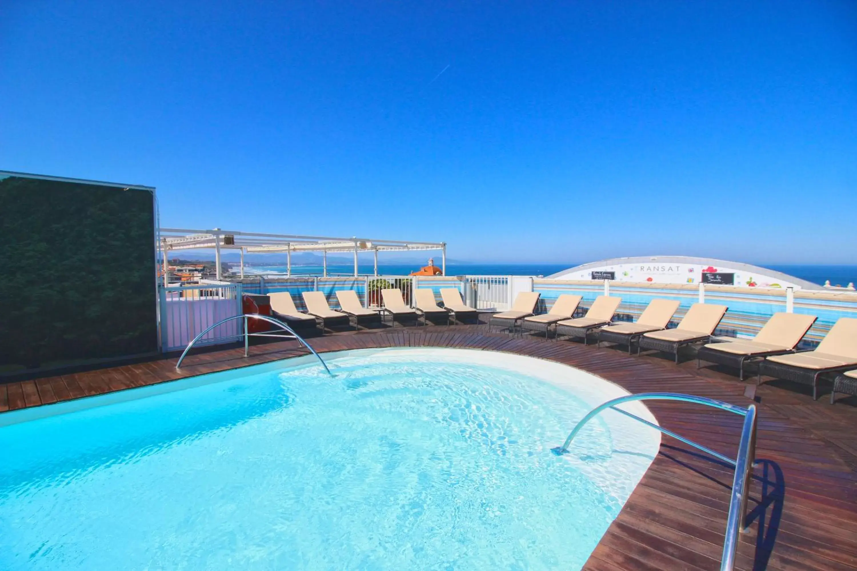 Swimming Pool in Radisson Blu Hotel Biarritz