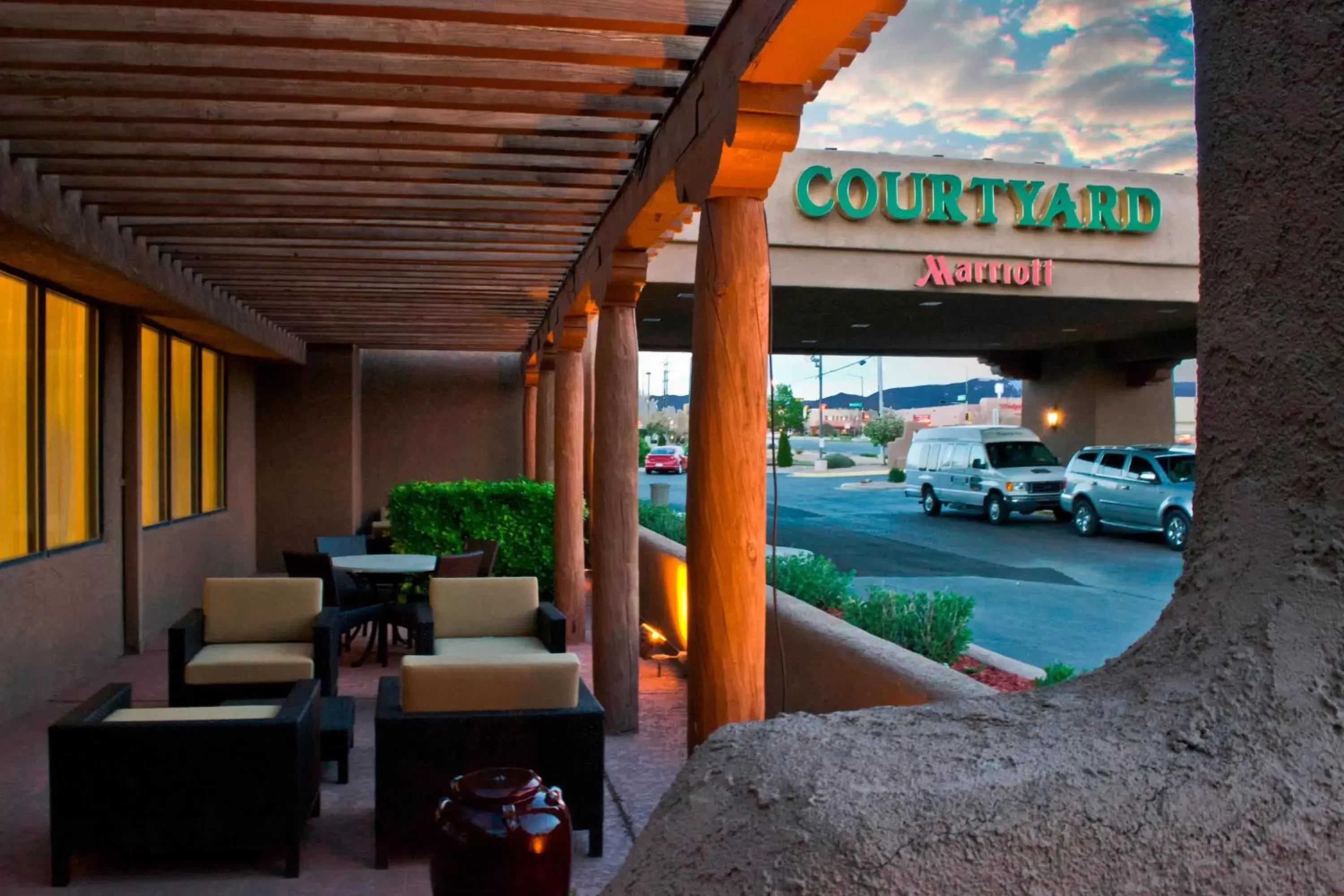 Property building in Courtyard Santa Fe