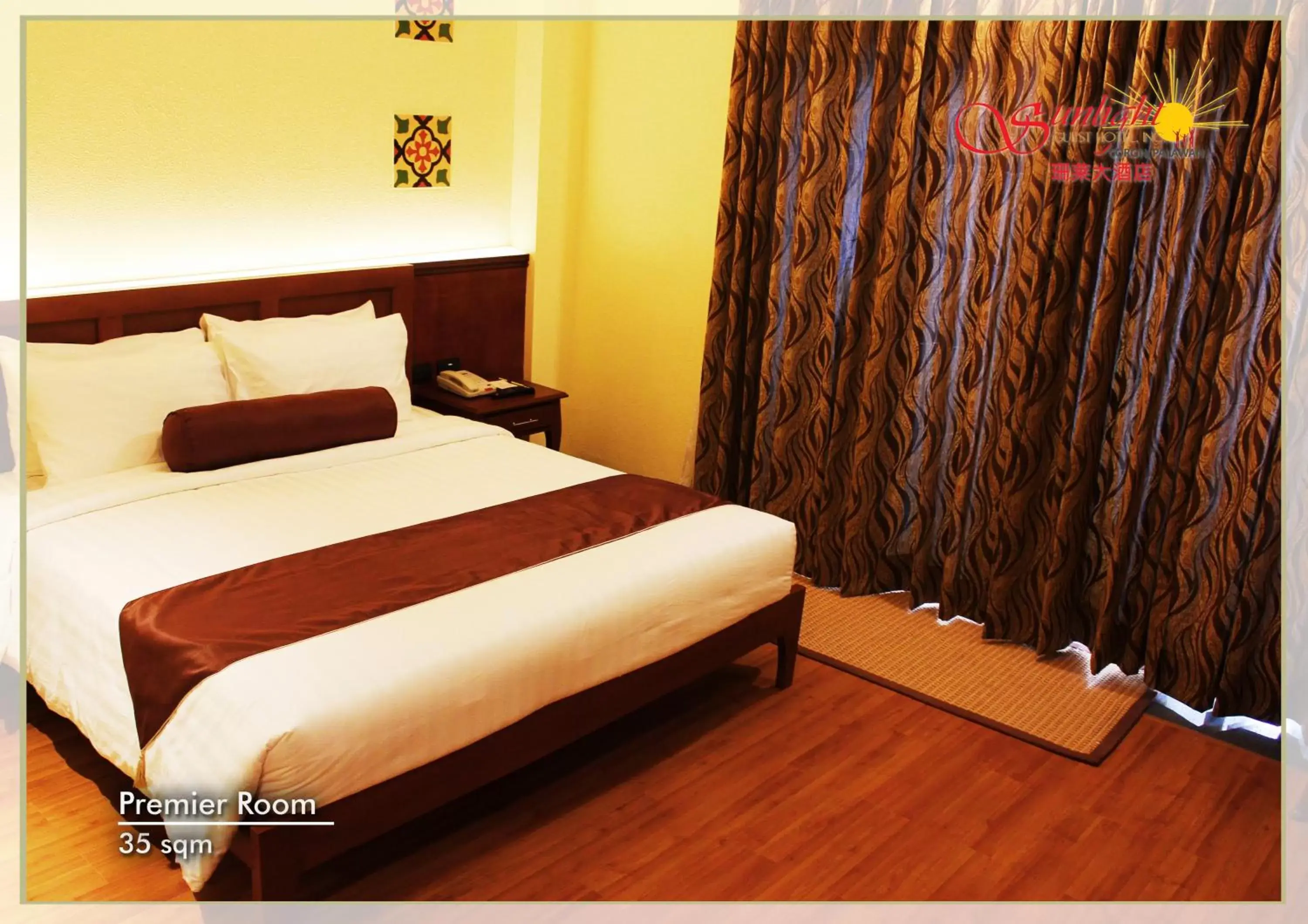 Bed in Sunlight Hotel Coron Bed in Sunlight Hotel Coron