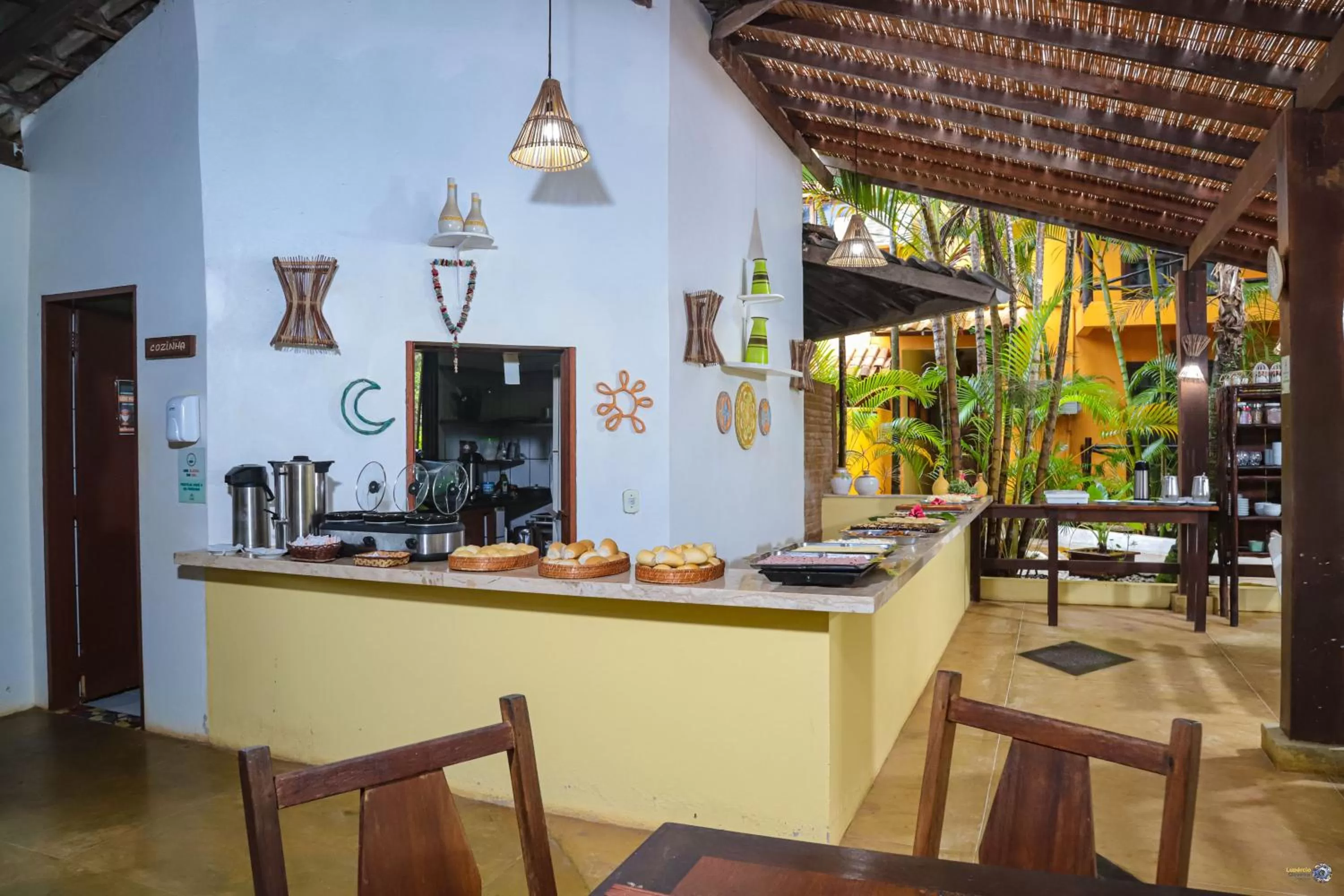 Breakfast in Pousada Villa N'kara