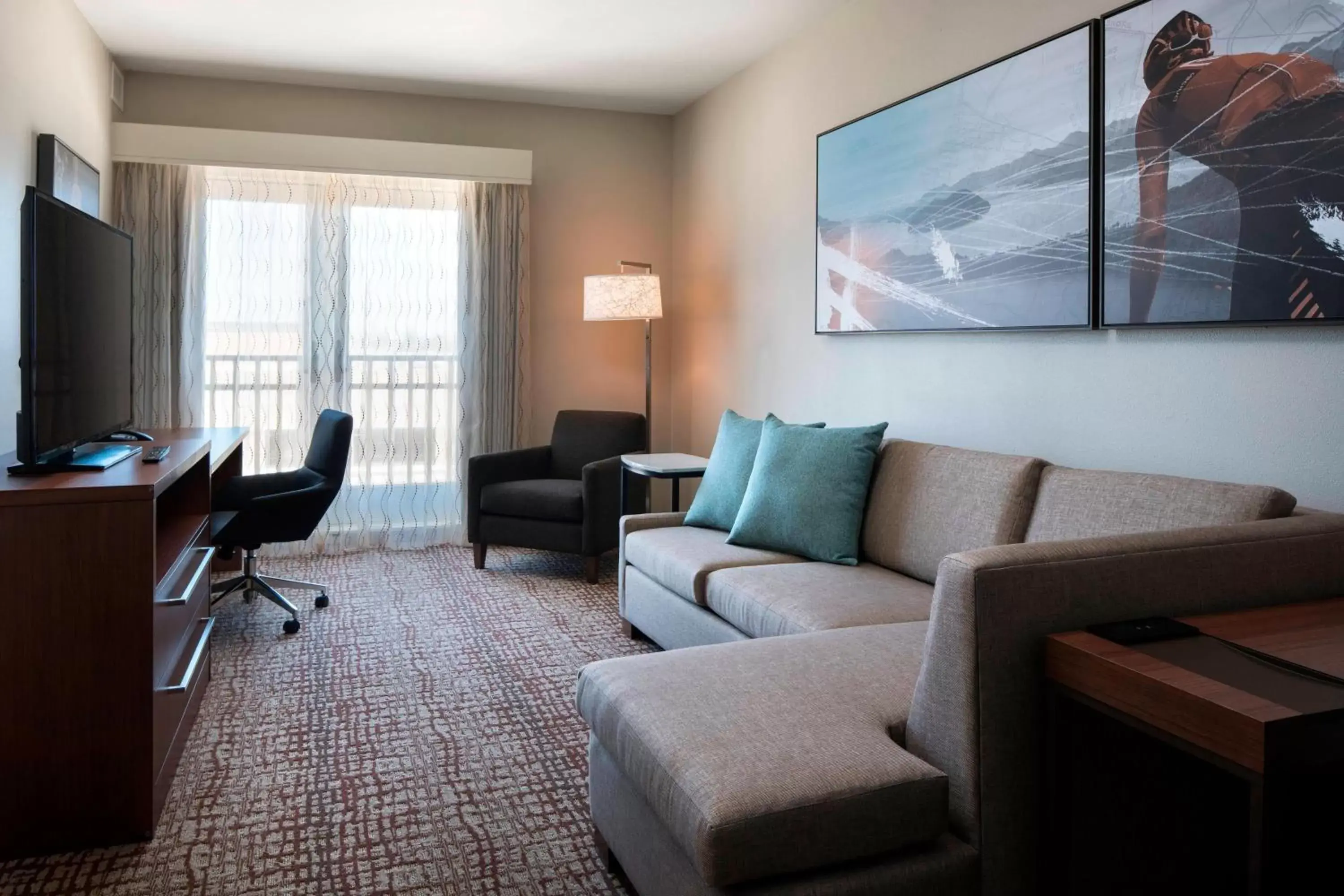 Living room, Seating Area in Residence Inn by Marriott Redwood City San Carlos