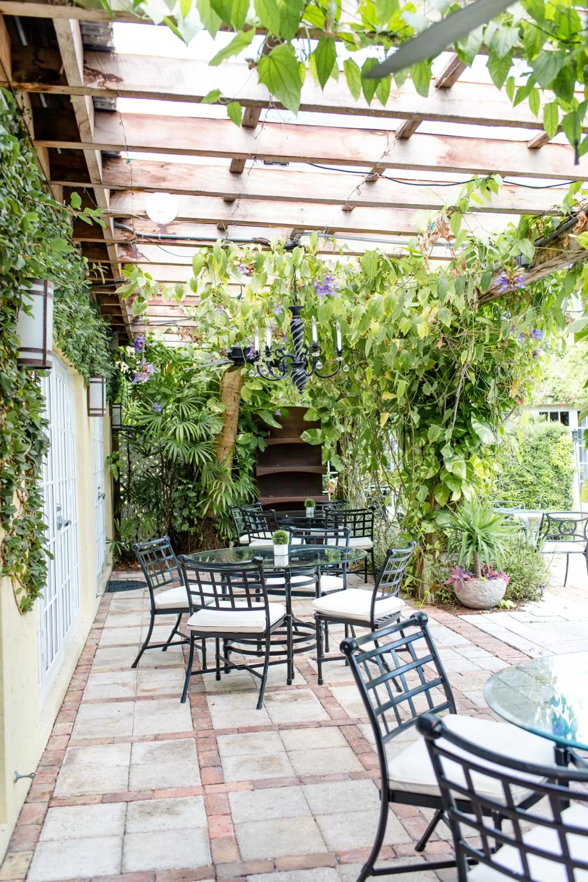 Patio in Hotel Escalante