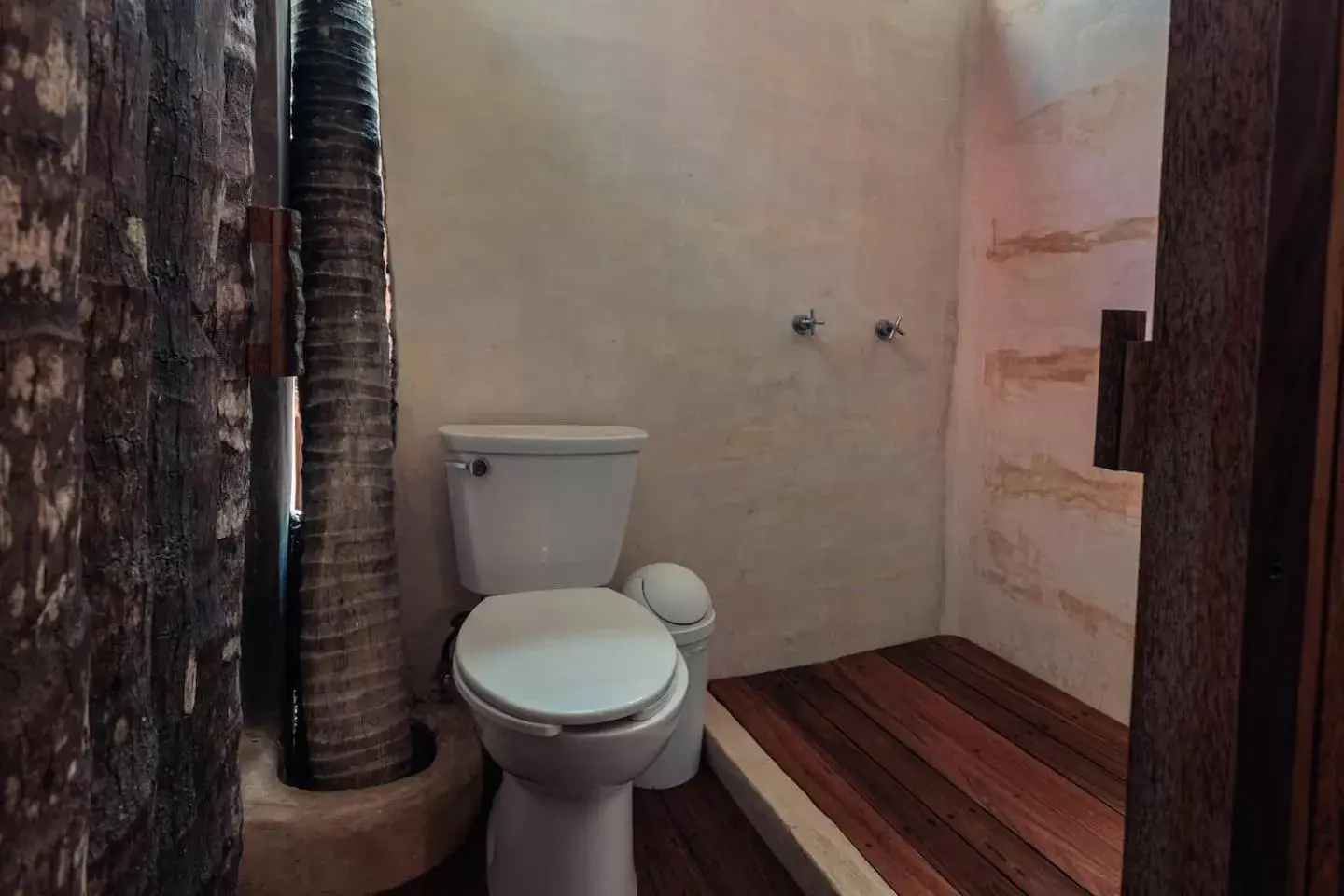 Shower, Bathroom in Hidden Treehouse Tulum Eco-Hotel