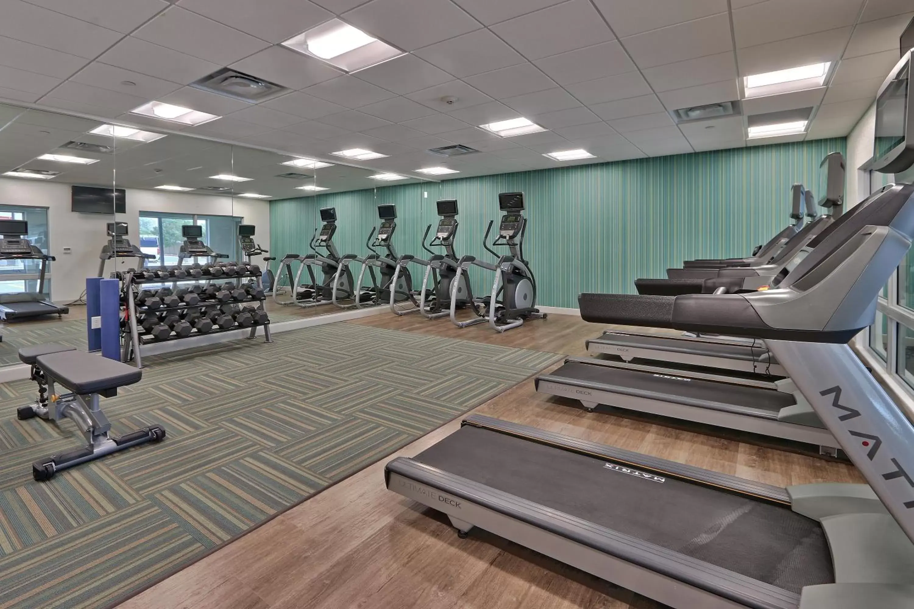 Fitness centre/facilities, Fitness Center/Facilities in Holiday Inn Express & Suites - Roswell, an IHG Hotel