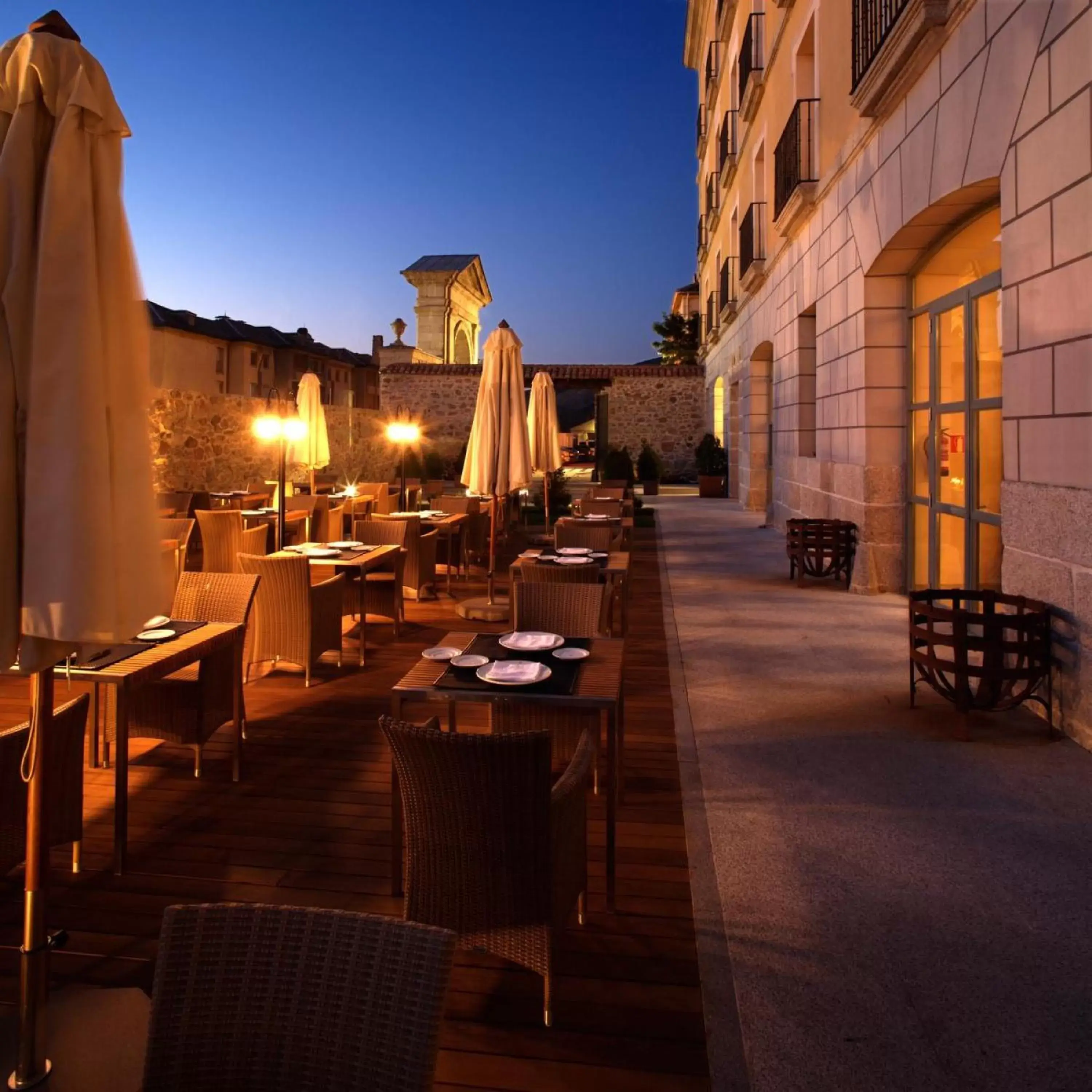 Balcony/Terrace, Restaurant/Places to Eat in Parador de La Granja
